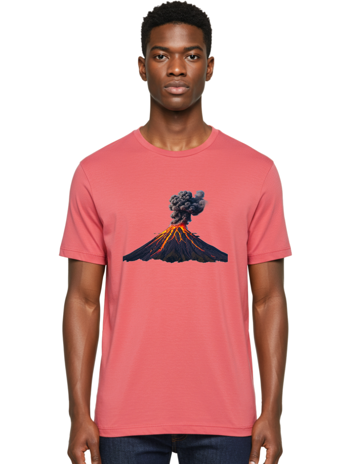 Volcano-Erupting-15 Men'S Graphic Tee, 100% Cotton, Comfortable Casual Summer Wear, Machine Washable, Vintage Camera, Old Camera, Antique Camera, Black Camera, Classic Photography, Photography Equipment, Nostalgic Device, Film Camera, Bai524 18