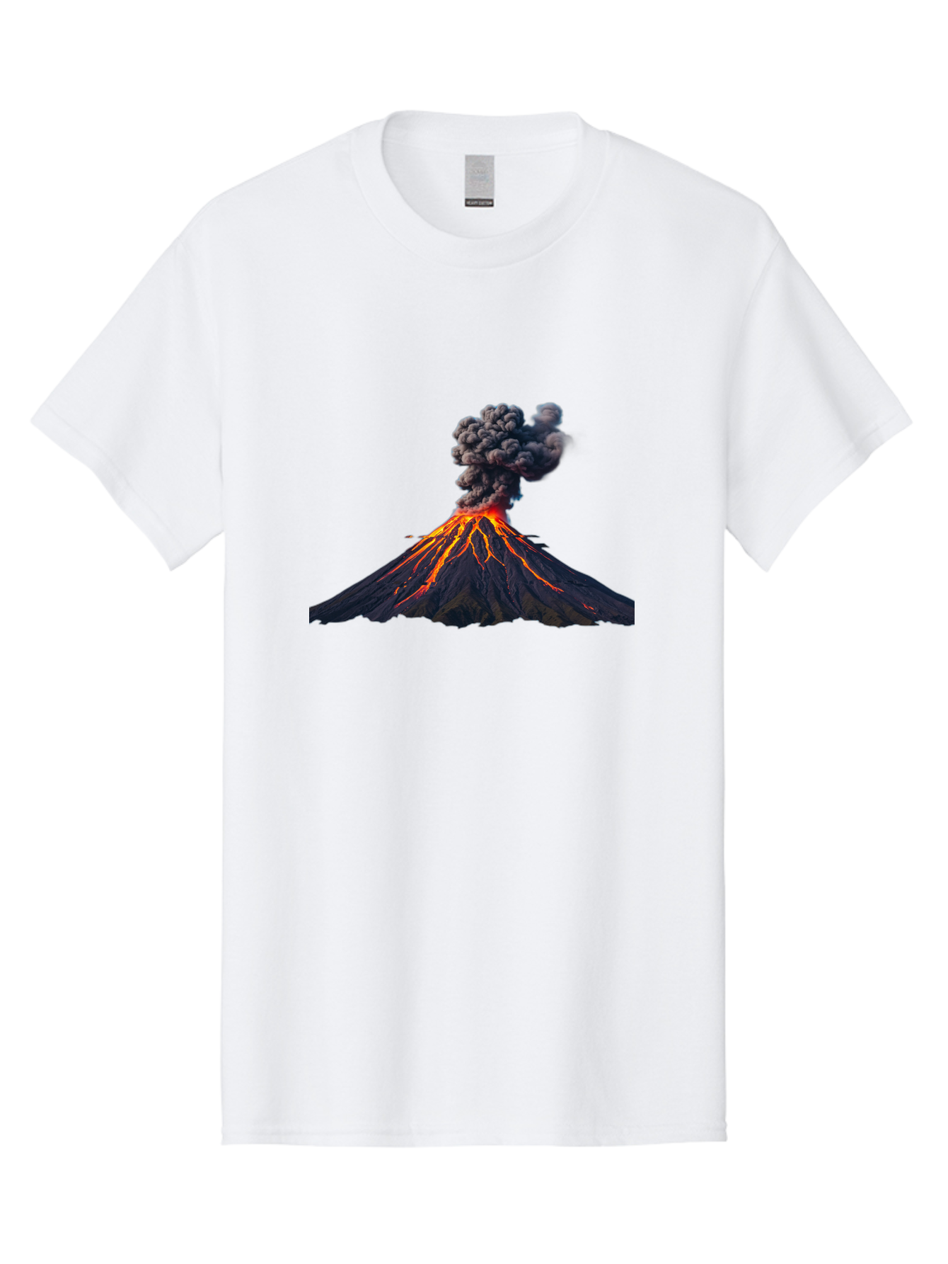 Volcano-Erupting-15 Men'S Graphic Tee, 100% Cotton, Comfortable Casual Summer Wear, Machine Washable, Vintage Camera, Old Camera, Antique Camera, Black Camera, Classic Photography, Photography Equipment, Nostalgic Device, Film Camera, Bai524 15