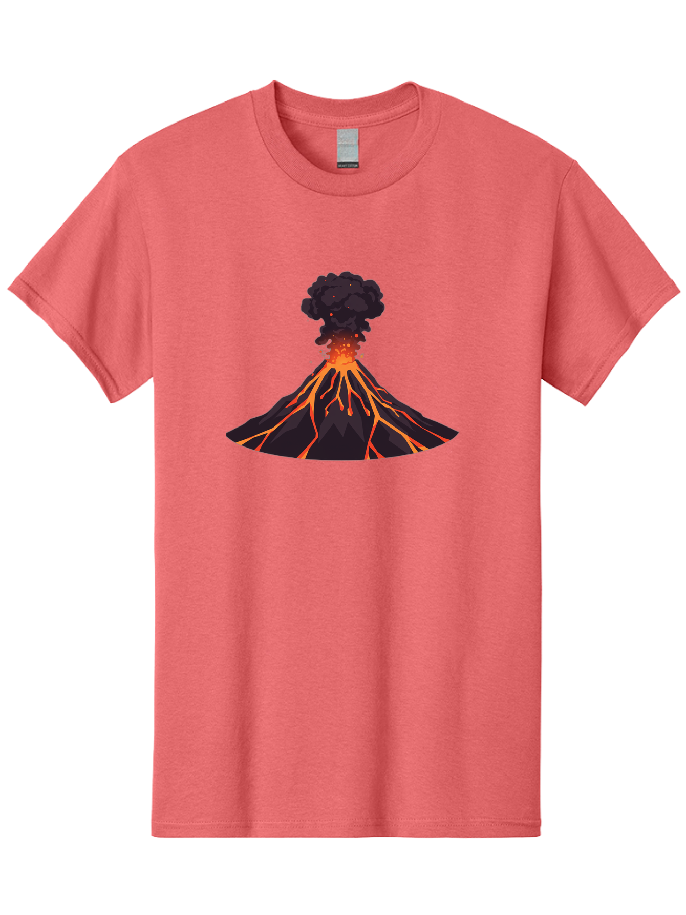 Volcano-Erupting-16 Men'S Graphic Tee, 100% Cotton, Comfortable Casual Summer Wear, Machine Washable, Vintage Camera, Old Camera, Antique Camera, Black Camera, Classic Photography, Photography Equipment, Nostalgic Device, Film Camera, Bai525 15