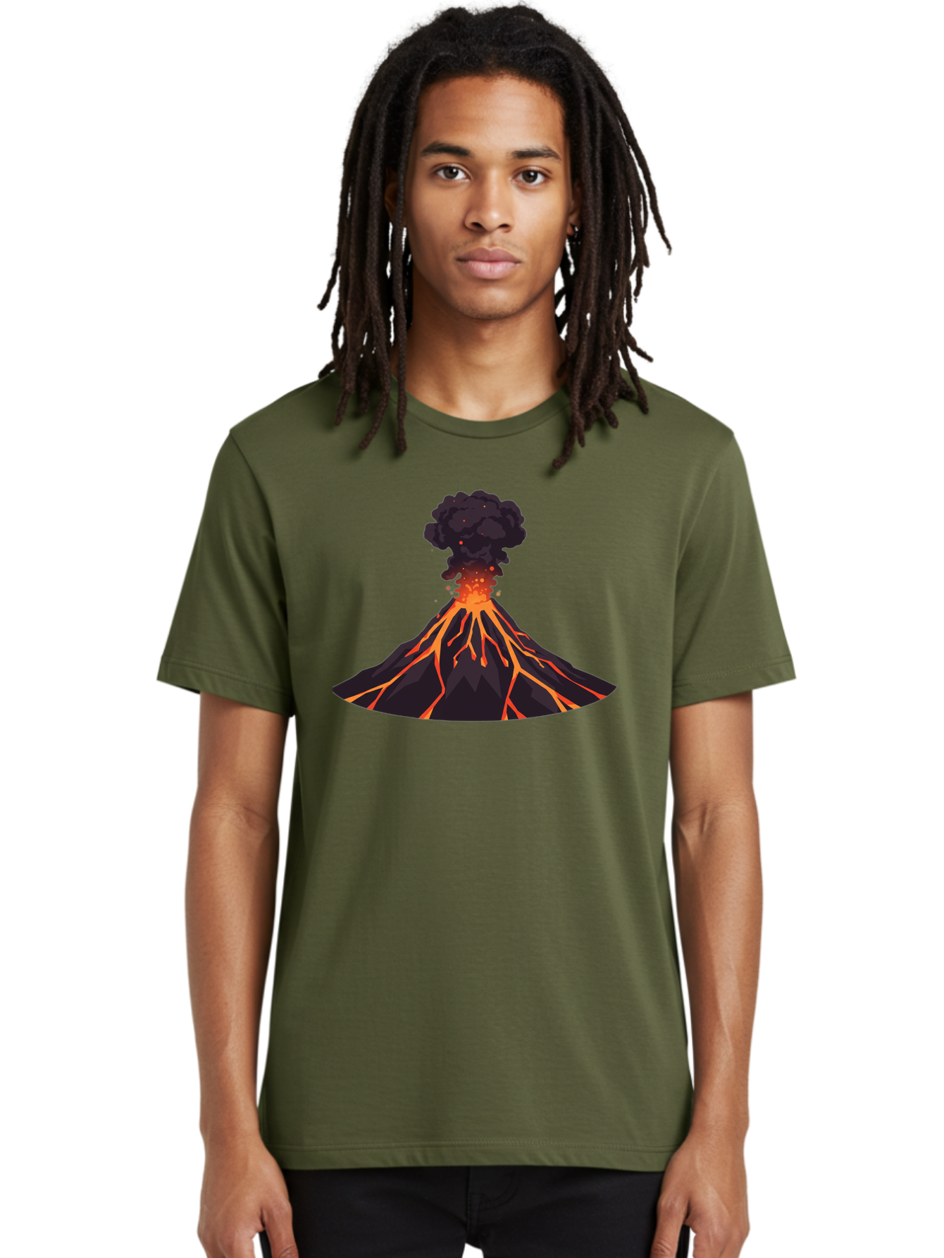 Volcano-Erupting-16 Men'S Graphic Tee, 100% Cotton, Comfortable Casual Summer Wear, Machine Washable, Vintage Camera, Old Camera, Antique Camera, Black Camera, Classic Photography, Photography Equipment, Nostalgic Device, Film Camera, Bai525 27