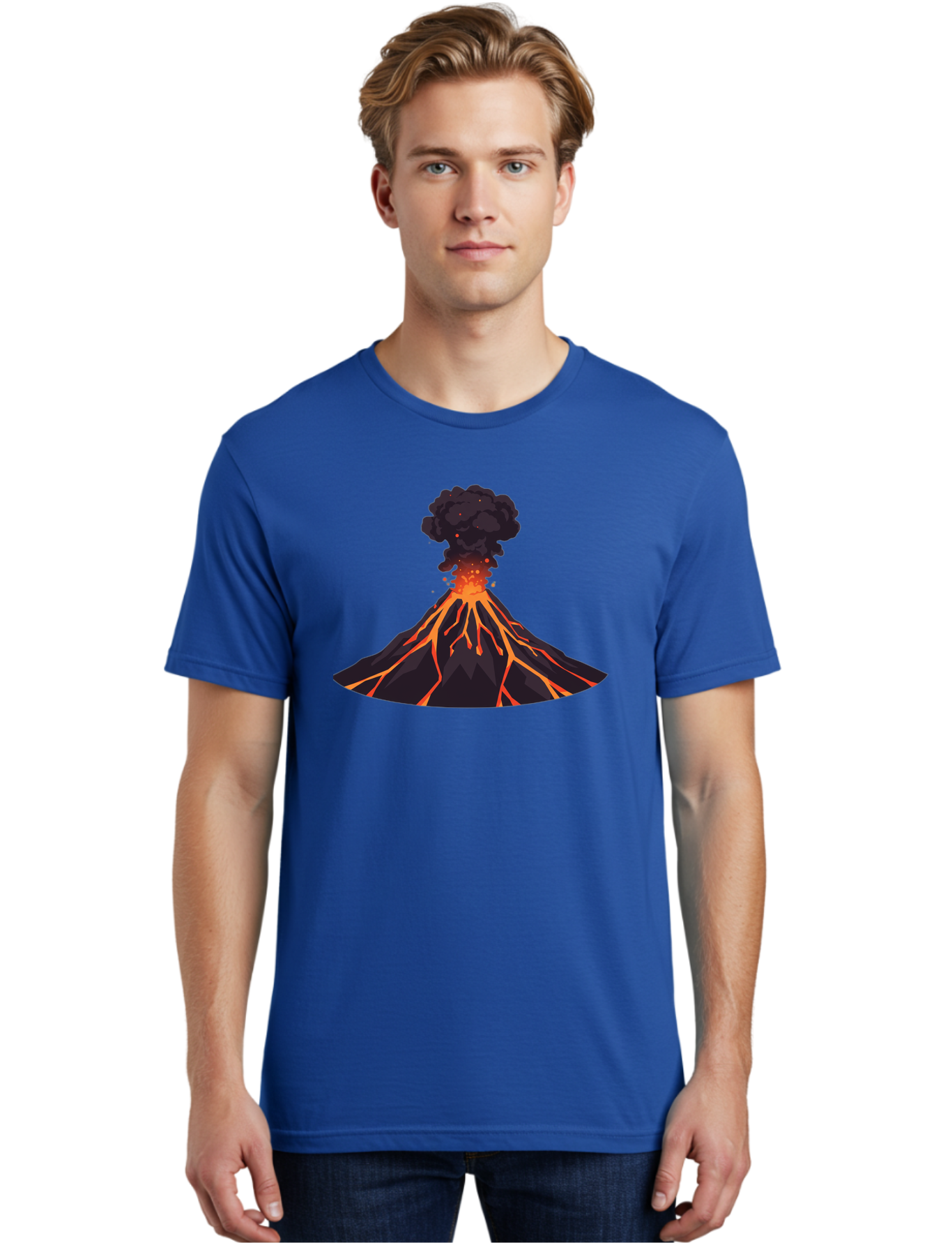 Volcano-Erupting-16 Men'S Graphic Tee, 100% Cotton, Comfortable Casual Summer Wear, Machine Washable, Vintage Camera, Old Camera, Antique Camera, Black Camera, Classic Photography, Photography Equipment, Nostalgic Device, Film Camera, Bai525 19