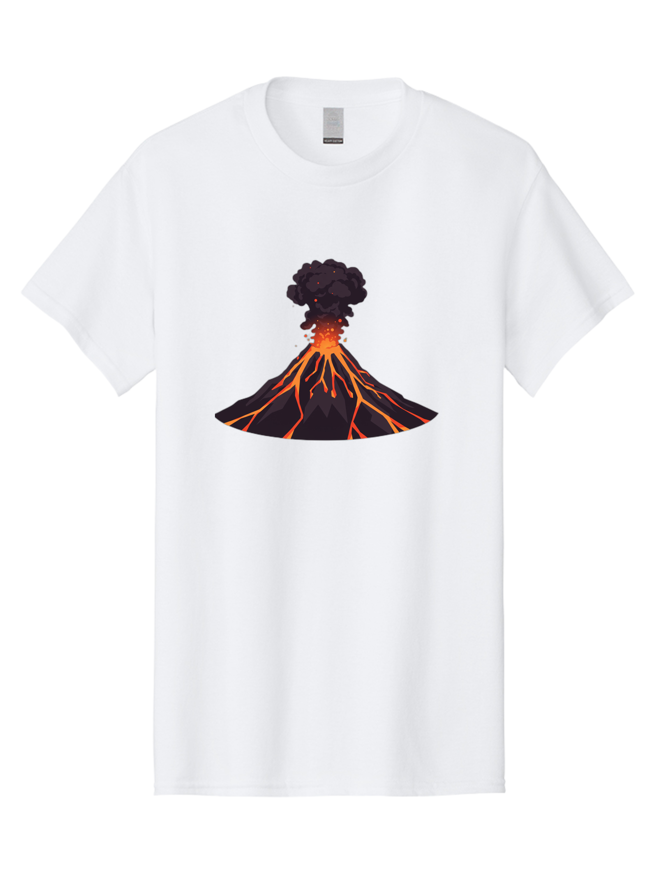 Volcano-Erupting-16 Men'S Graphic Tee, 100% Cotton, Comfortable Casual Summer Wear, Machine Washable, Vintage Camera, Old Camera, Antique Camera, Black Camera, Classic Photography, Photography Equipment, Nostalgic Device, Film Camera, Bai525 3