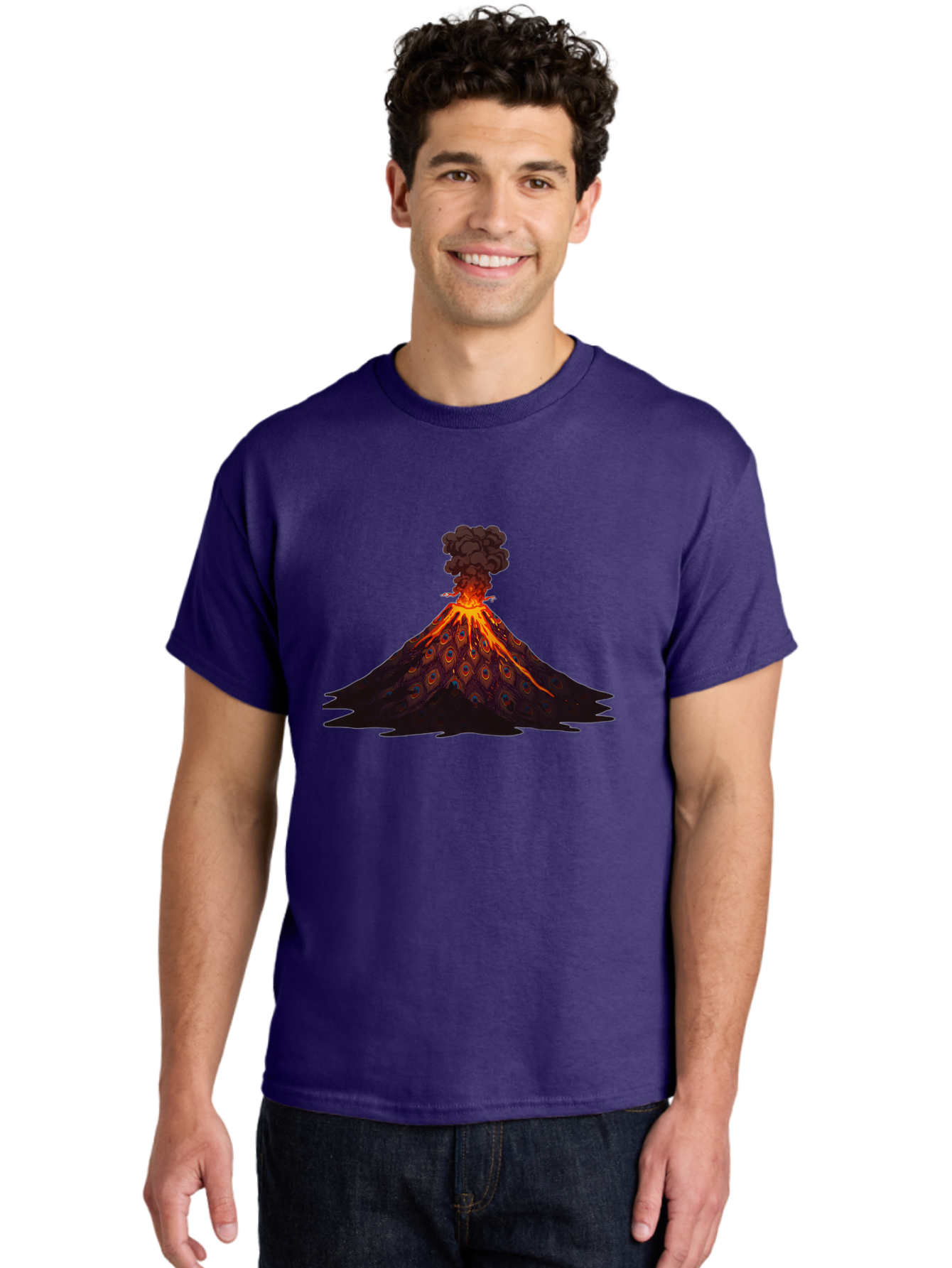 Volcano-Erupting-17 Men'S Graphic Tee, 100% Cotton, Comfortable Casual Summer Wear, Machine Washable, Vintage Camera, Old Camera, Antique Camera, Black Camera, Classic Photography, Photography Equipment, Nostalgic Device, Film Camera, Bai526 16