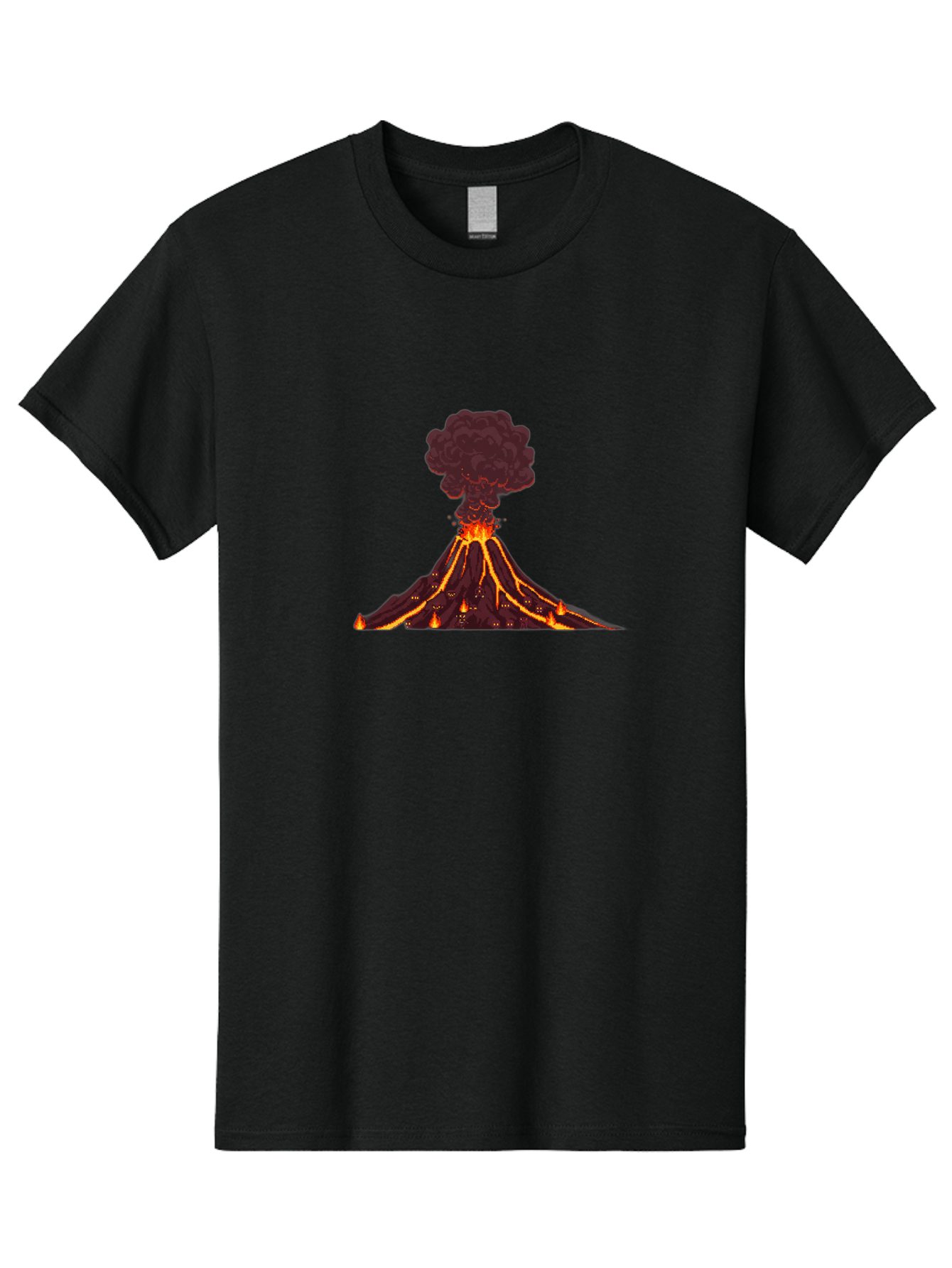 Volcano-Erupting-18 Men'S Graphic Tee, 100% Cotton, Comfortable Casual Summer Wear, Machine Washable, Vintage Camera, Old Camera, Antique Camera, Black Camera, Classic Photography, Photography Equipment, Nostalgic Device, Film Camera, Bai527 4