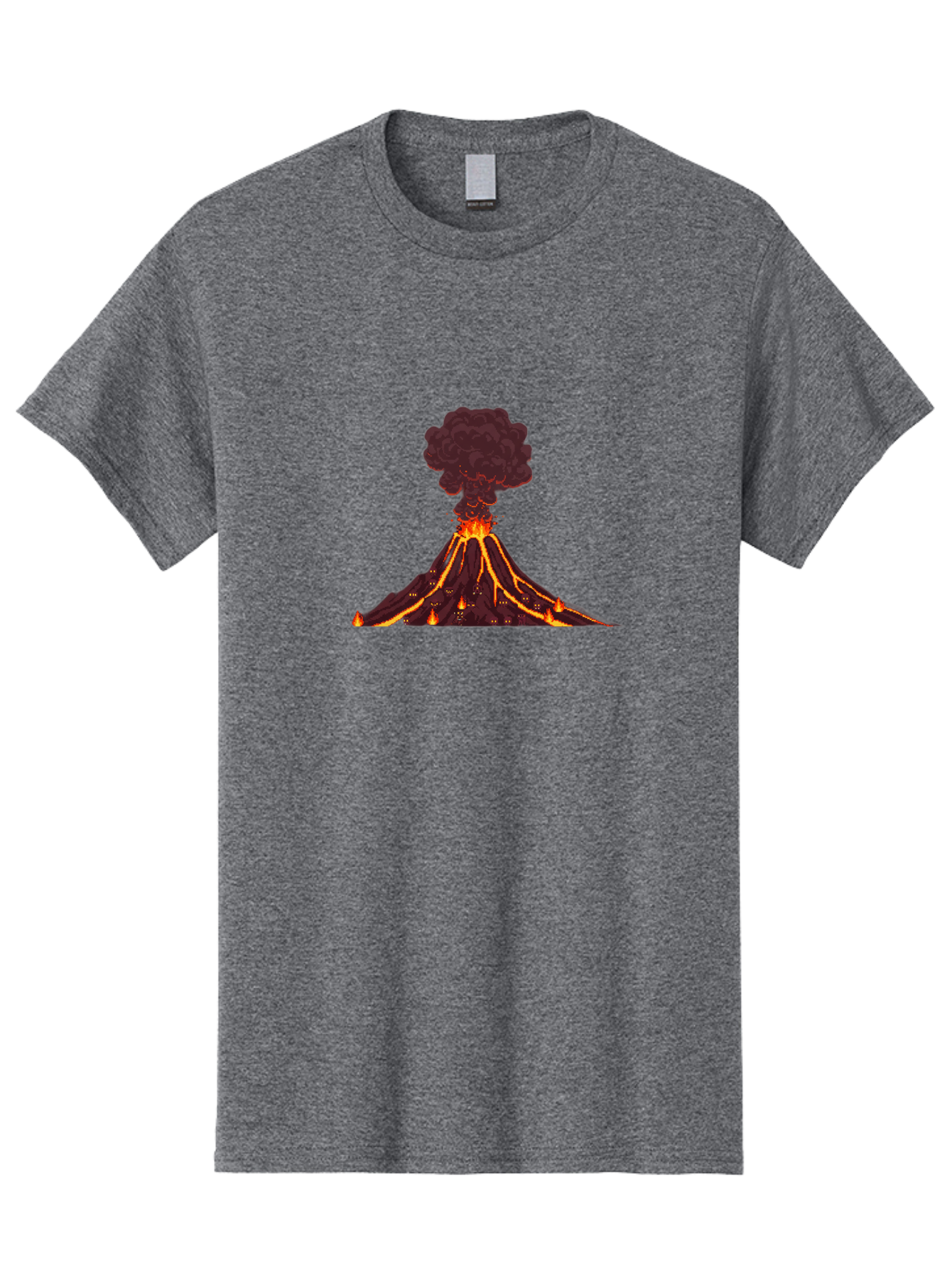 Volcano-Erupting-18 Men'S Graphic Tee, 100% Cotton, Comfortable Casual Summer Wear, Machine Washable, Vintage Camera, Old Camera, Antique Camera, Black Camera, Classic Photography, Photography Equipment, Nostalgic Device, Film Camera, Bai527 14