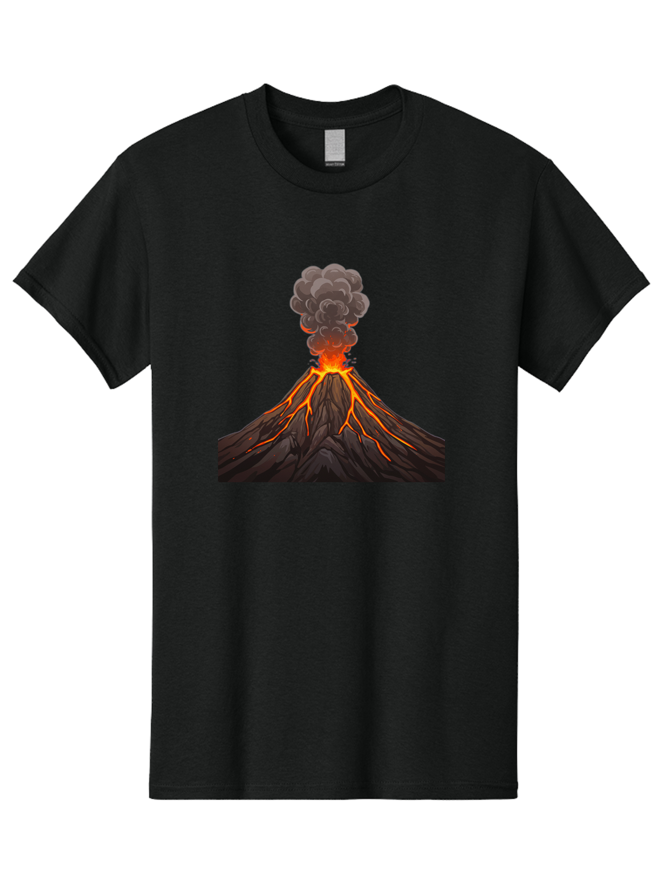 Volcano-Erupting-4 Men'S Graphic Tee, 100% Cotton, Comfortable Casual Summer Wear, Machine Washable, Vintage Camera, Old Camera, Antique Camera, Black Camera, Classic Photography, Photography Equipment, Nostalgic Device, Film Camera, Bai530 7