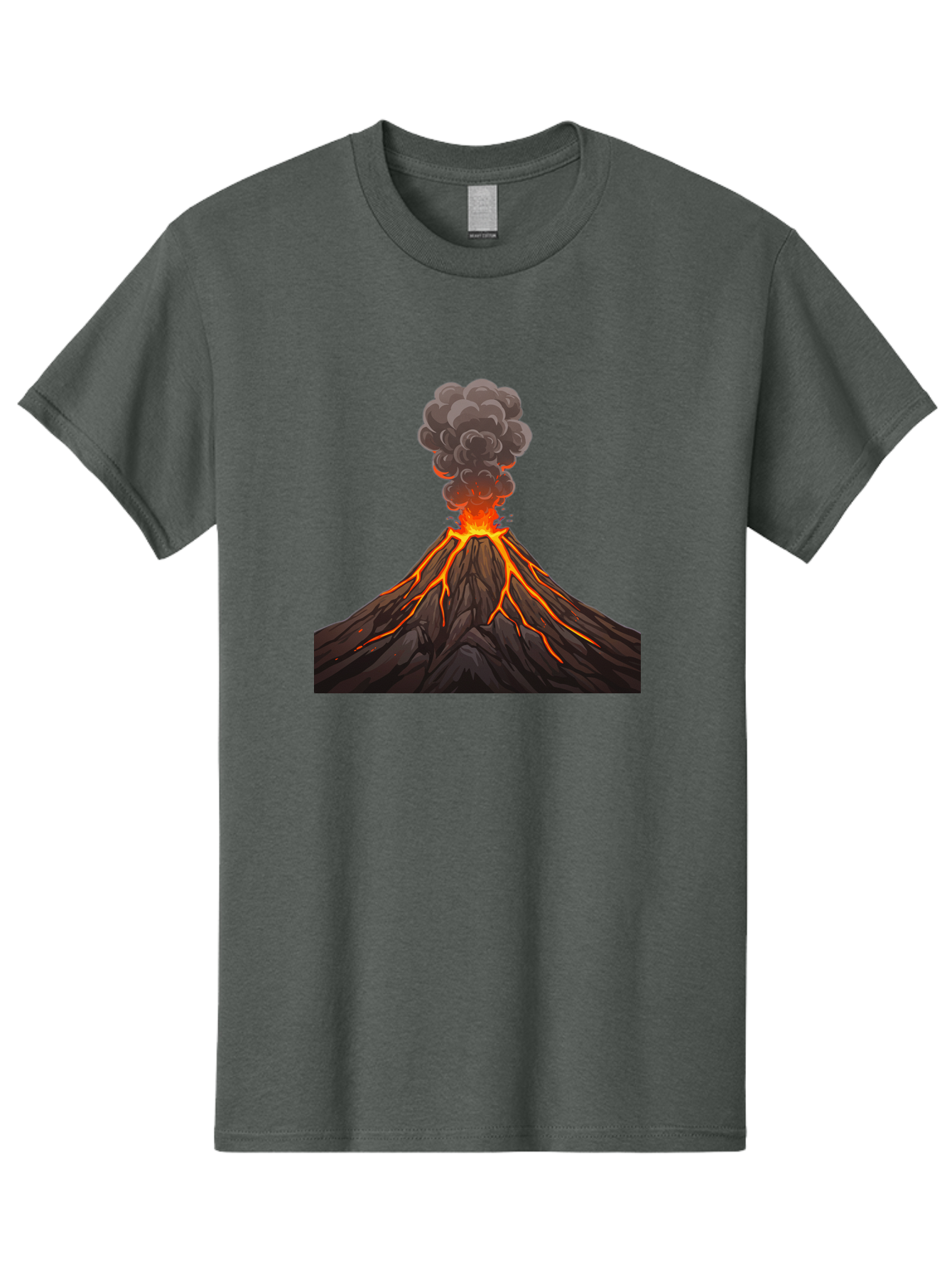 Volcano-Erupting-4 Men'S Graphic Tee, 100% Cotton, Comfortable Casual Summer Wear, Machine Washable, Vintage Camera, Old Camera, Antique Camera, Black Camera, Classic Photography, Photography Equipment, Nostalgic Device, Film Camera, Bai530 3