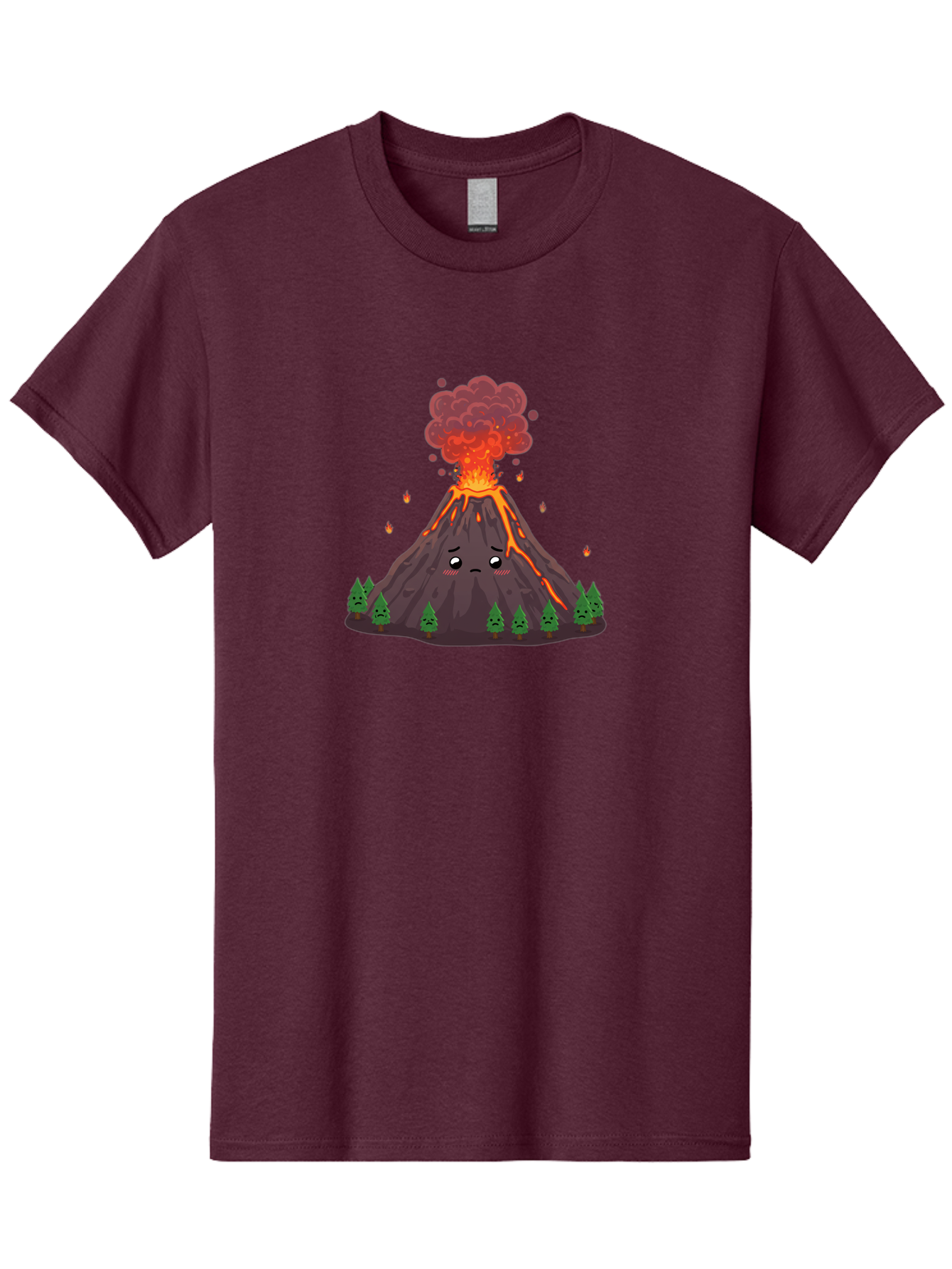 Volcano-Erupting-8 Men'S Graphic Tee, 100% Cotton, Comfortable Casual Summer Wear, Machine Washable, Vintage Camera, Old Camera, Antique Camera, Black Camera, Classic Photography, Photography Equipment, Nostalgic Device, Film Camera, Bai534 6