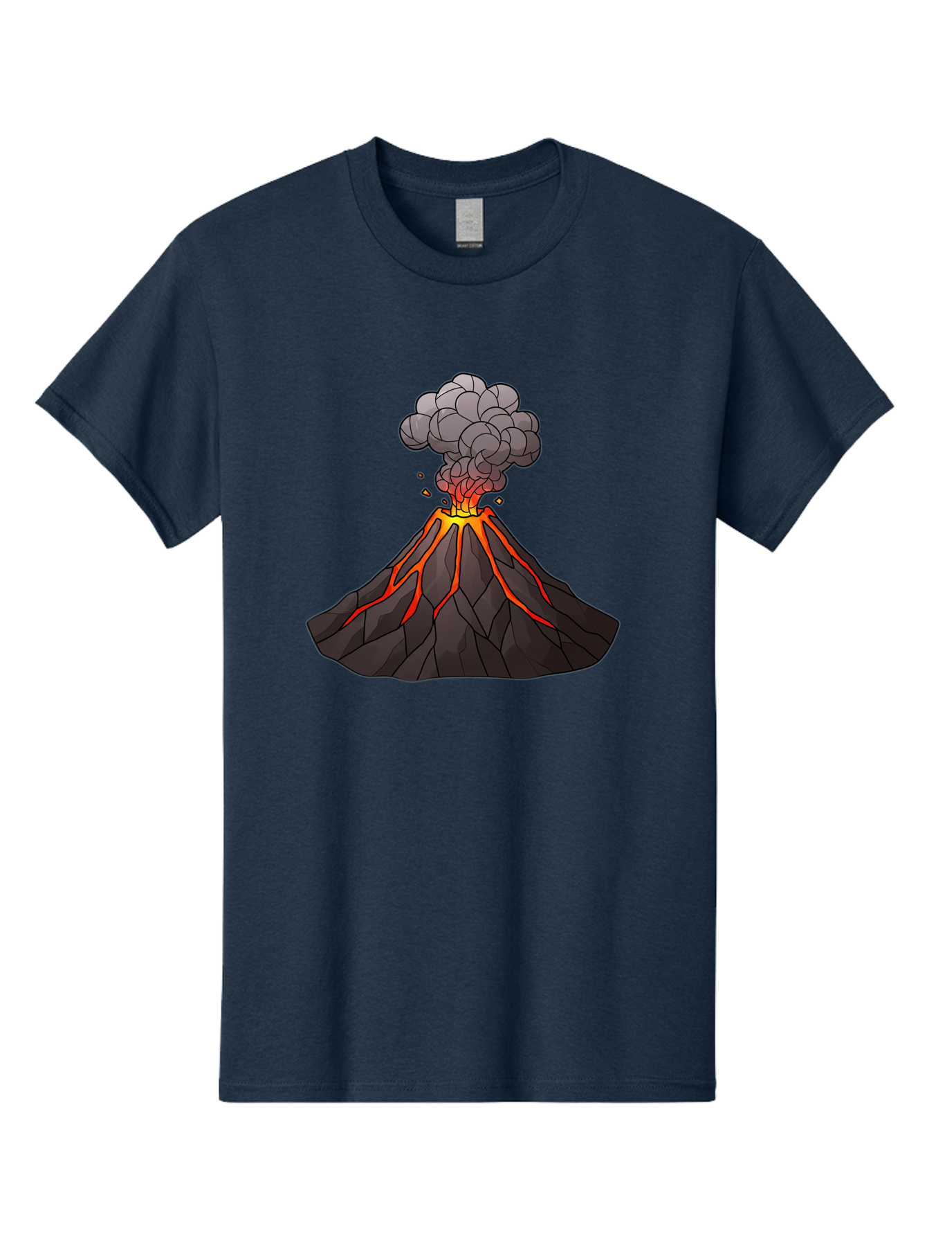 Volcano-Eruption-1 Men'S Graphic Tee, 100% Cotton, Comfortable Casual Summer Wear, Machine Washable, Vintage Camera, Old Camera, Antique Camera, Black Camera, Classic Photography, Photography Equipment, Nostalgic Device, Film Camera, Bai537 4