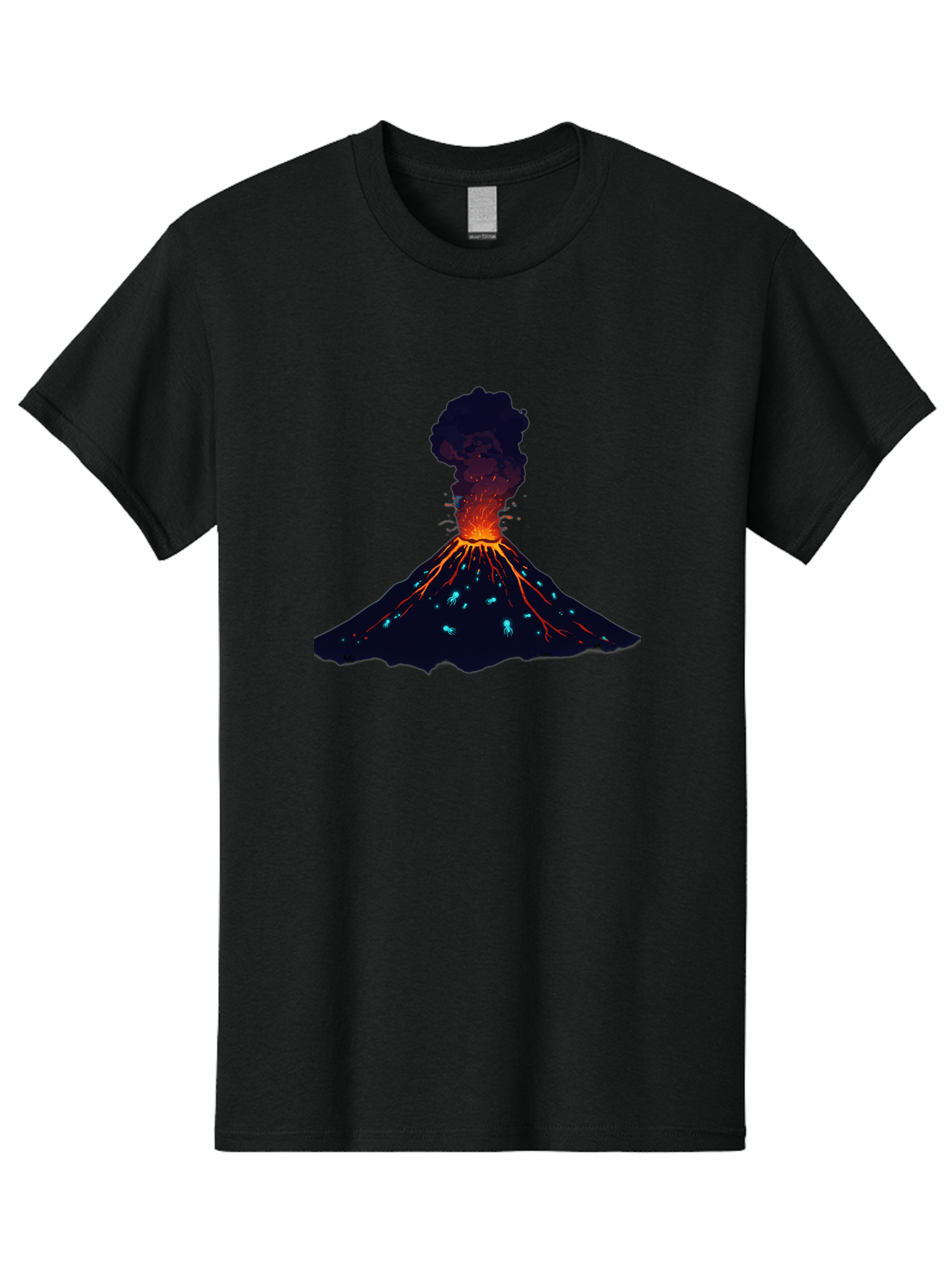 Volcano-Eruption-10 Men'S Graphic Tee, 100% Cotton, Comfortable Casual Summer Wear, Machine Washable, Vintage Camera, Old Camera, Antique Camera, Black Camera, Classic Photography, Photography Equipment, Nostalgic Device, Film Camera, Bai538 11