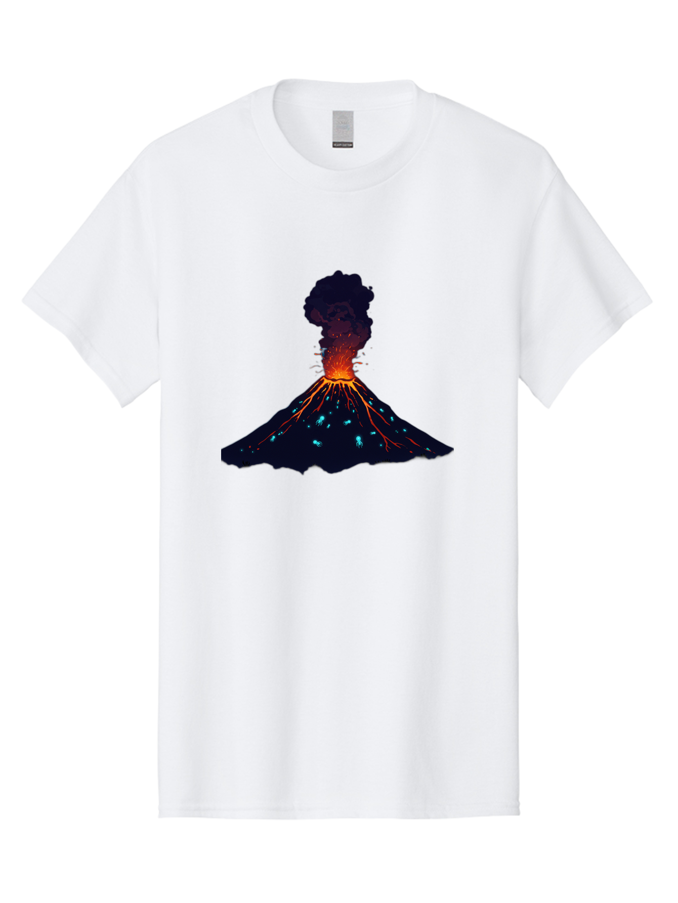 Volcano-Eruption-10 Men'S Graphic Tee, 100% Cotton, Comfortable Casual Summer Wear, Machine Washable, Vintage Camera, Old Camera, Antique Camera, Black Camera, Classic Photography, Photography Equipment, Nostalgic Device, Film Camera, Bai538 3