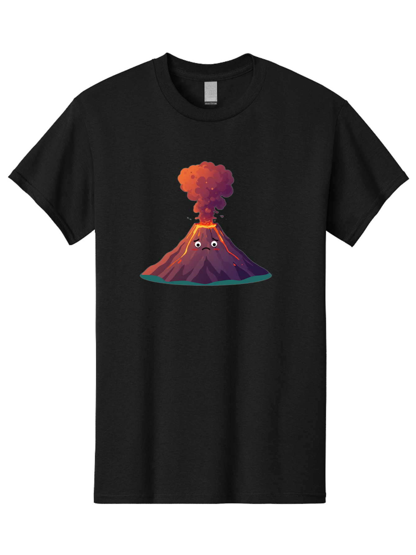 Volcano-Eruption-2 Men'S Graphic Tee, 100% Cotton, Comfortable Casual Summer Wear, Machine Washable, Vintage Camera, Old Camera, Antique Camera, Black Camera, Classic Photography, Photography Equipment, Nostalgic Device, Film Camera, Bai541 7