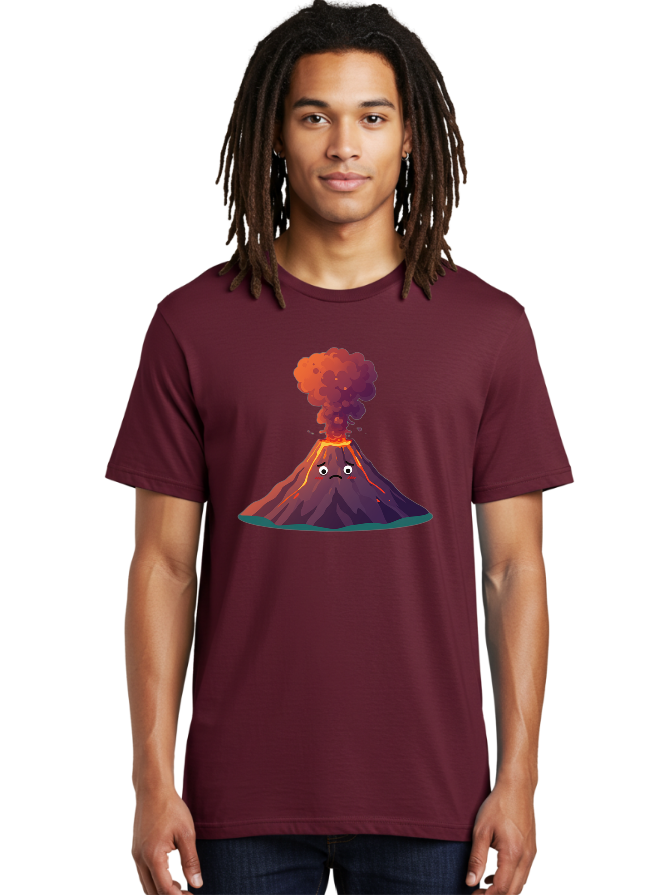 Volcano-Eruption-2 Men'S Graphic Tee, 100% Cotton, Comfortable Casual Summer Wear, Machine Washable, Vintage Camera, Old Camera, Antique Camera, Black Camera, Classic Photography, Photography Equipment, Nostalgic Device, Film Camera, Bai541 20