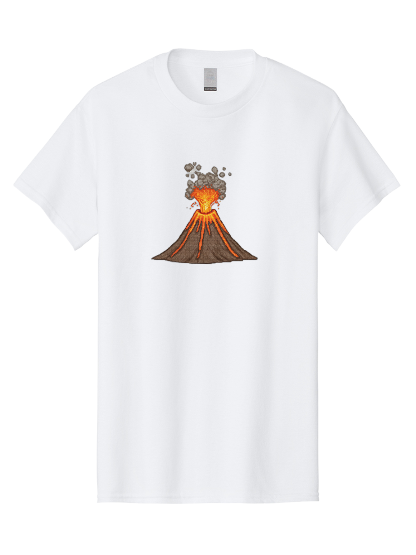 Volcano-Eruption-3 Men'S Graphic Tee, 100% Cotton, Comfortable Casual Summer Wear, Machine Washable, Vintage Camera, Old Camera, Antique Camera, Black Camera, Classic Photography, Photography Equipment, Nostalgic Device, Film Camera, Bai542 8