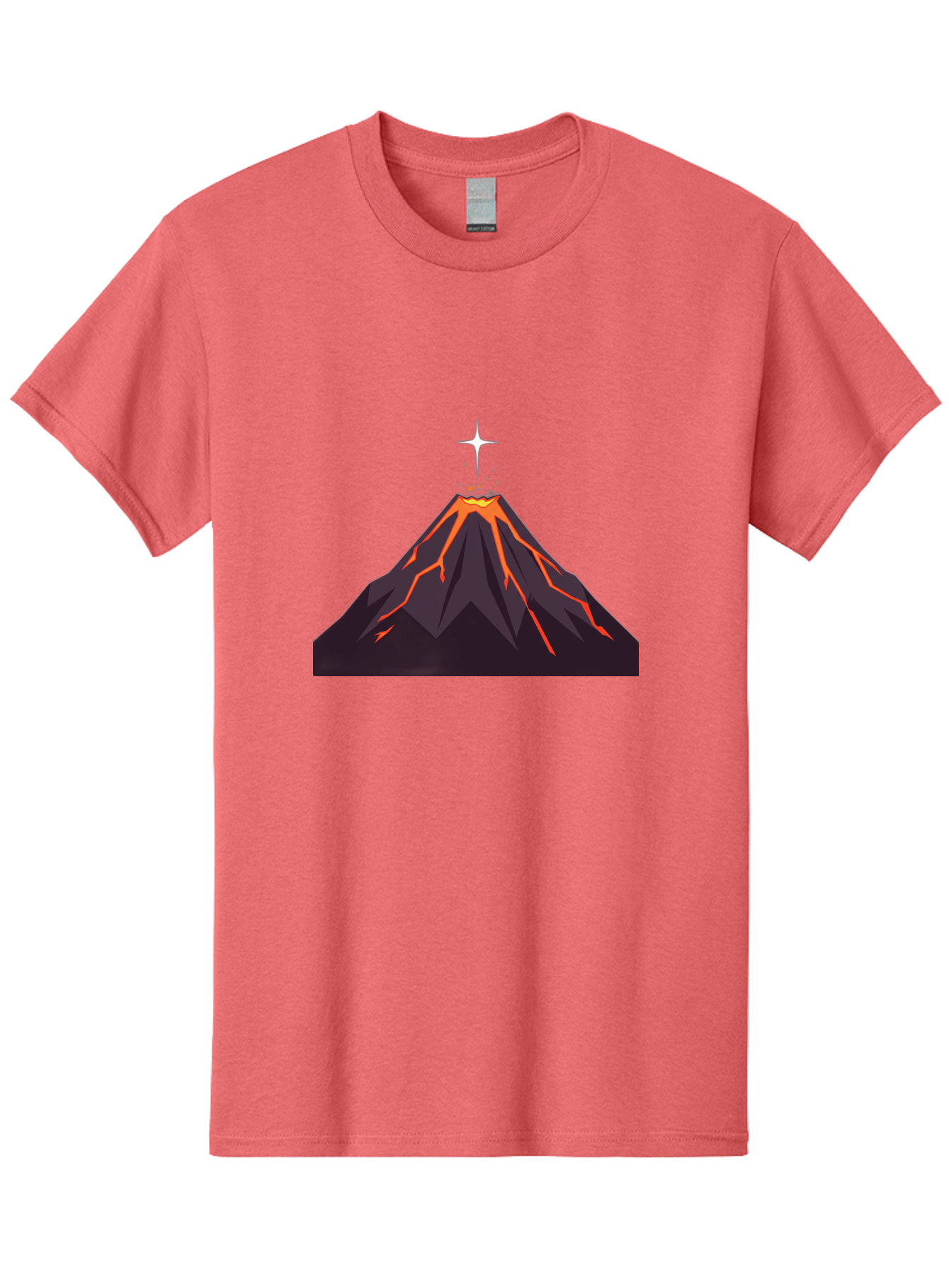 Volcano-Eruption-5 Men'S Graphic Tee, 100% Cotton, Comfortable Casual Summer Wear, Machine Washable, Vintage Camera, Old Camera, Antique Camera, Black Camera, Classic Photography, Photography Equipment, Nostalgic Device, Film Camera, Bai544 1