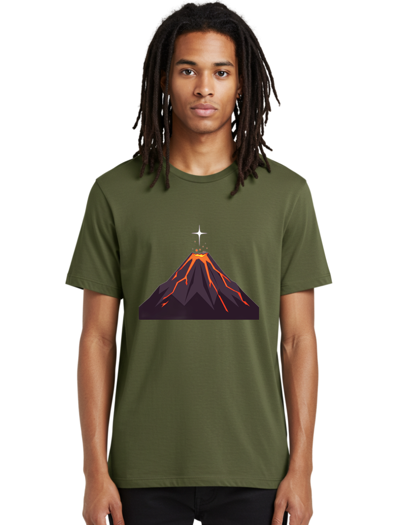Volcano-Eruption-5 Men'S Graphic Tee, 100% Cotton, Comfortable Casual Summer Wear, Machine Washable, Vintage Camera, Old Camera, Antique Camera, Black Camera, Classic Photography, Photography Equipment, Nostalgic Device, Film Camera, Bai544 19