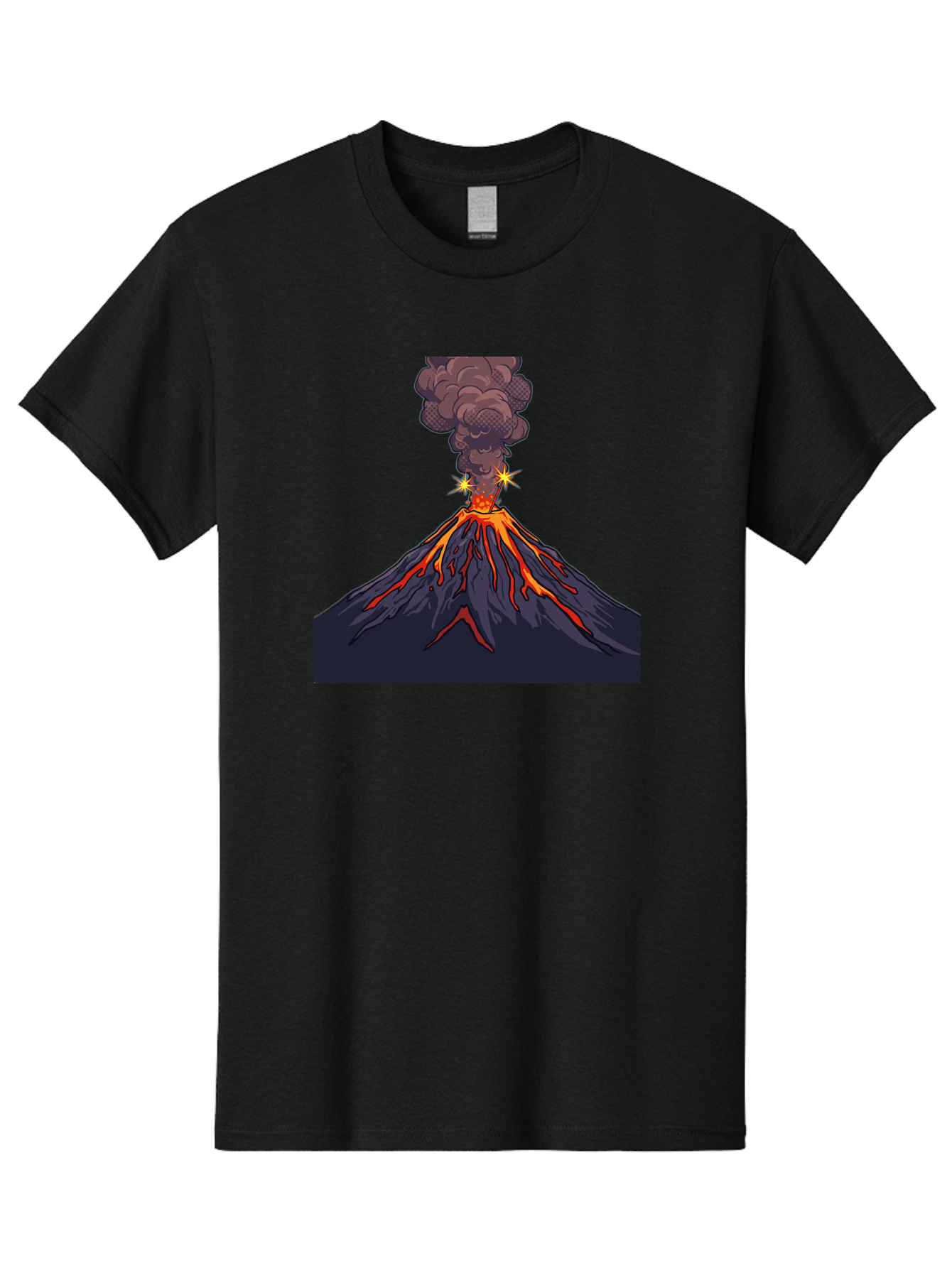 Volcano-Eruption-6 Men'S Graphic Tee, 100% Cotton, Comfortable Casual Summer Wear, Machine Washable, Vintage Camera, Old Camera, Antique Camera, Black Camera, Classic Photography, Photography Equipment, Nostalgic Device, Film Camera, Bai545 14