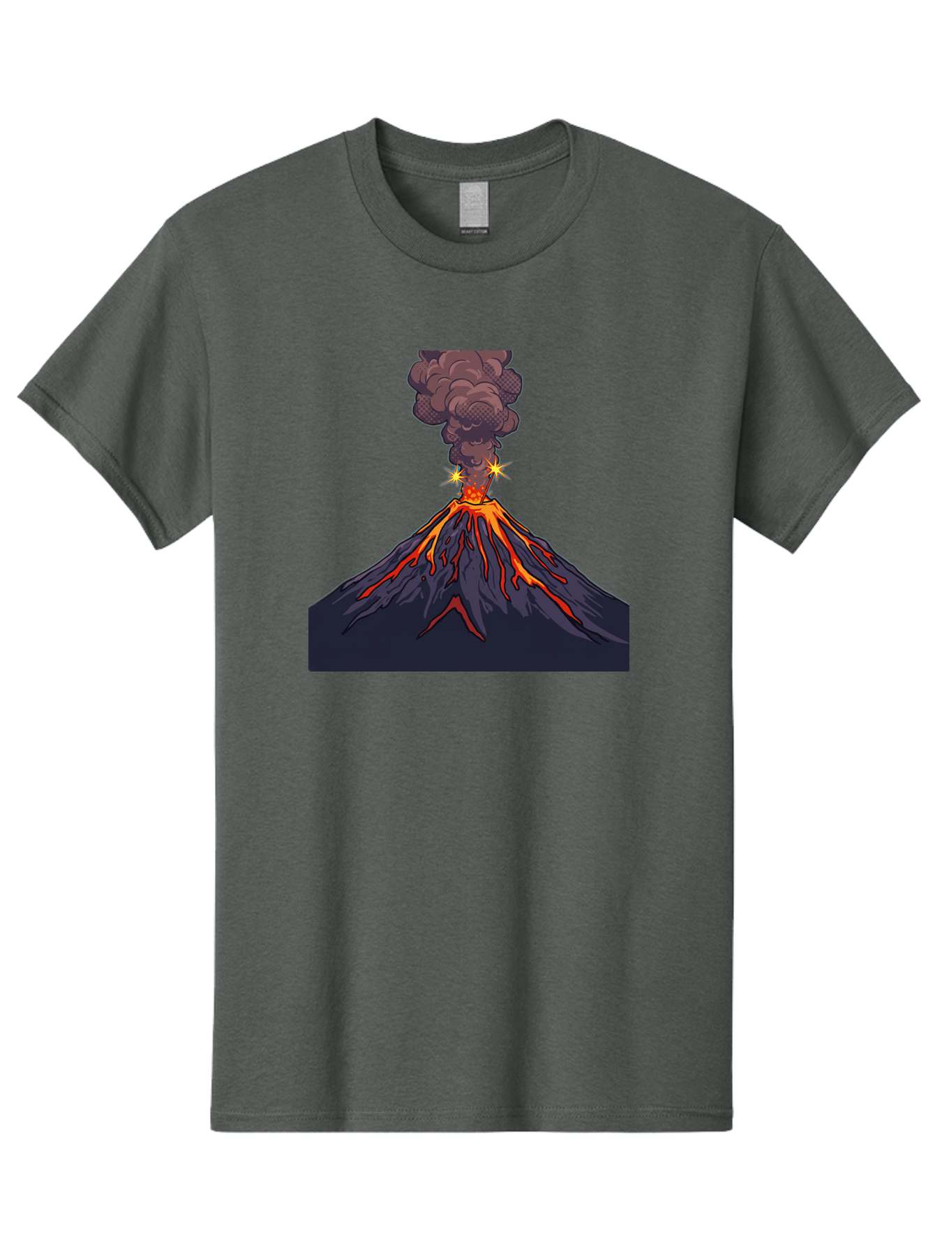 Volcano-Eruption-6 Men'S Graphic Tee, 100% Cotton, Comfortable Casual Summer Wear, Machine Washable, Vintage Camera, Old Camera, Antique Camera, Black Camera, Classic Photography, Photography Equipment, Nostalgic Device, Film Camera, Bai545 13
