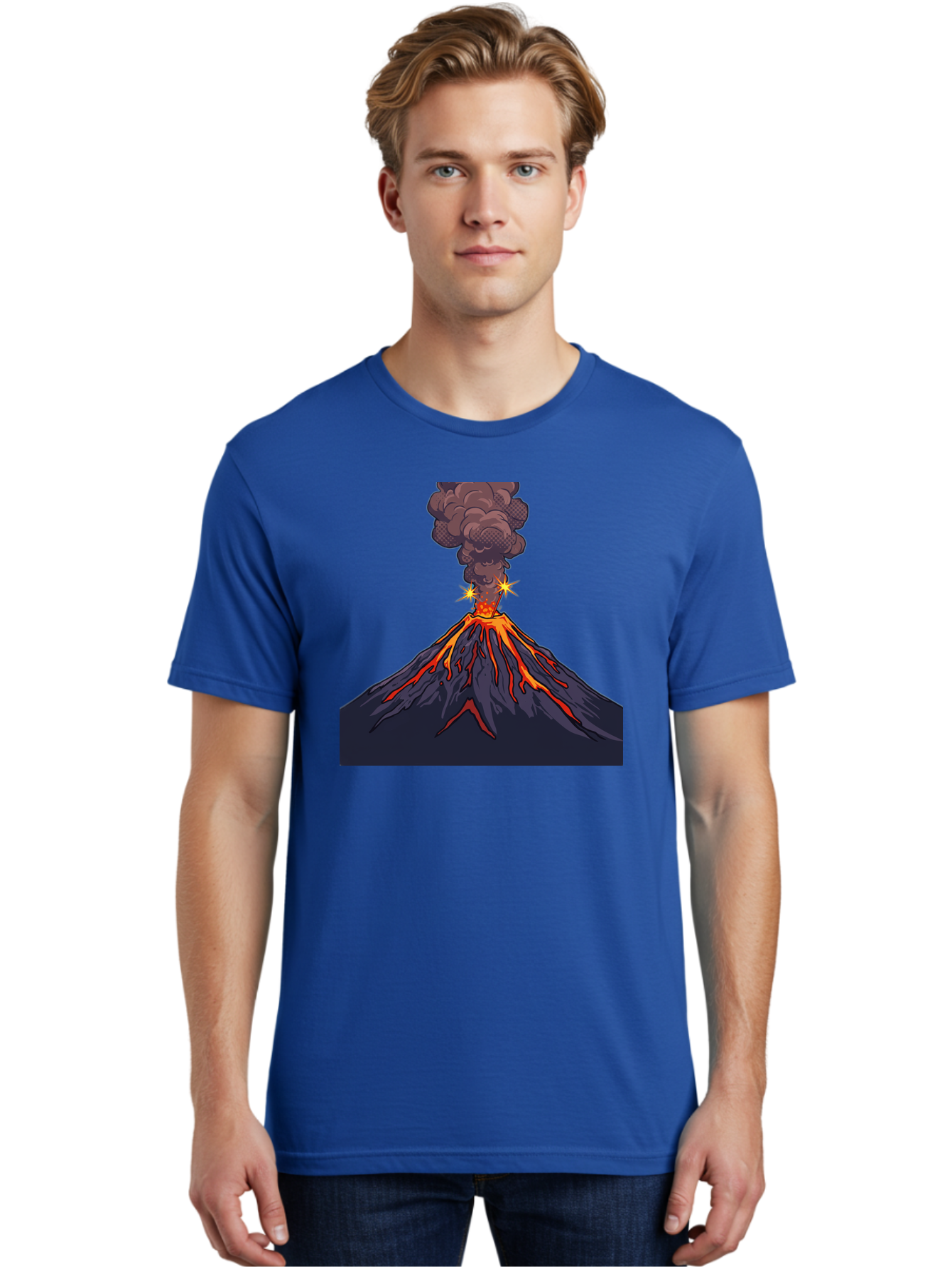Volcano-Eruption-6 Men'S Graphic Tee, 100% Cotton, Comfortable Casual Summer Wear, Machine Washable, Vintage Camera, Old Camera, Antique Camera, Black Camera, Classic Photography, Photography Equipment, Nostalgic Device, Film Camera, Bai545 27
