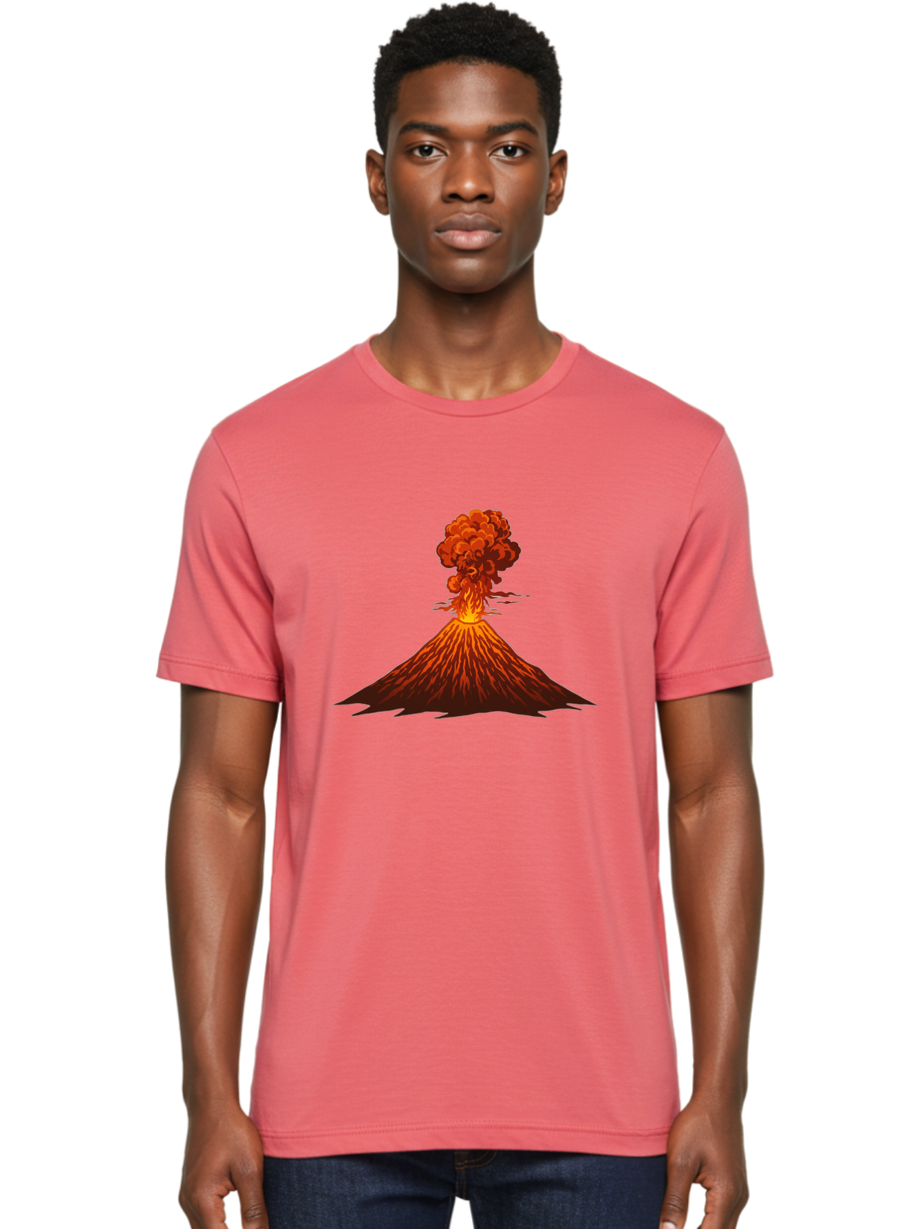Volcano-Eruption Men'S Graphic Tee, 100% Cotton, Comfortable Casual Summer Wear, Machine Washable, Vintage Camera, Old Camera, Antique Camera, Black Camera, Classic Photography, Photography Equipment, Nostalgic Device, Film Camera, Camera Art Bai549 22