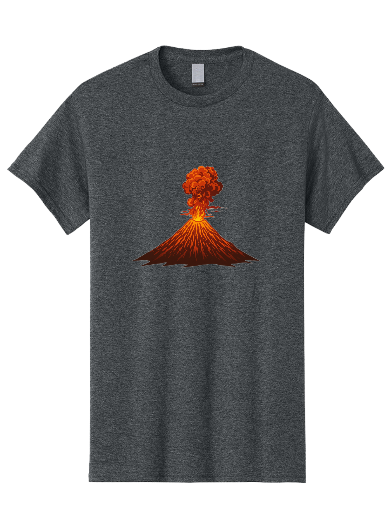 Volcano-Eruption Men'S Graphic Tee, 100% Cotton, Comfortable Casual Summer Wear, Machine Washable, Vintage Camera, Old Camera, Antique Camera, Black Camera, Classic Photography, Photography Equipment, Nostalgic Device, Film Camera, Camera Art Bai549 3