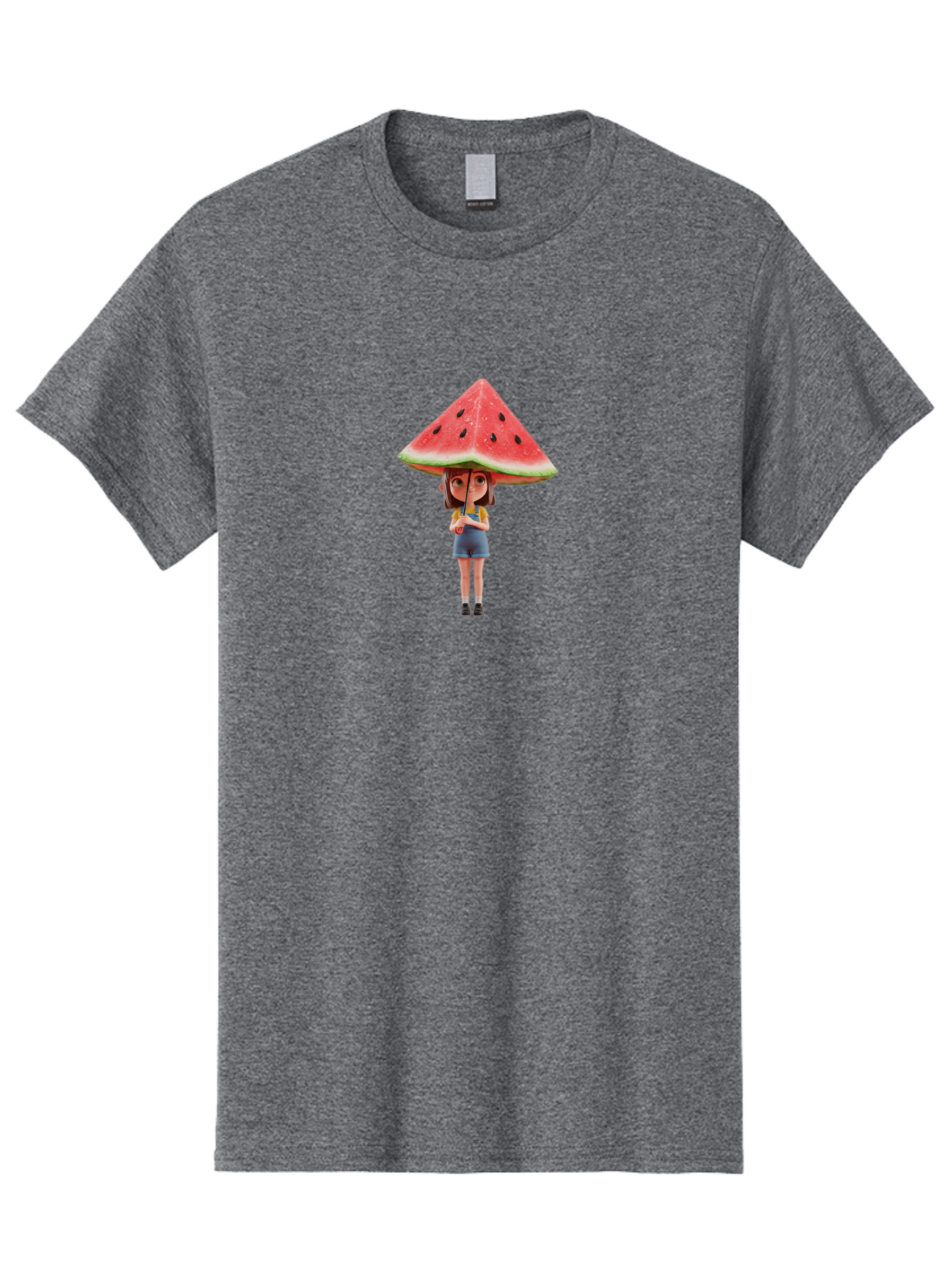 Watermelon-Umbrella-Girl Men'S Graphic Tee, 100% Cotton, Comfortable Casual Summer Wear, Machine Washable, Vintage Camera, Old Camera, Antique Camera, Black Camera, Classic Photography, Photography Equipment, Nostalgic Device, Film Camera, Bai556 5