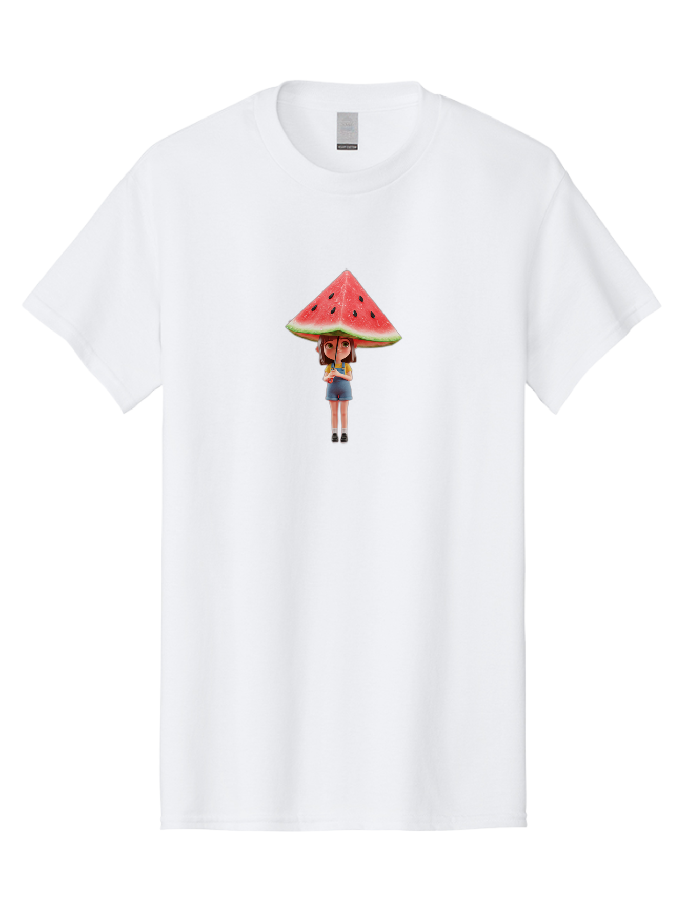 Watermelon-Umbrella-Girl Men'S Graphic Tee, 100% Cotton, Comfortable Casual Summer Wear, Machine Washable, Vintage Camera, Old Camera, Antique Camera, Black Camera, Classic Photography, Photography Equipment, Nostalgic Device, Film Camera, Bai556 6