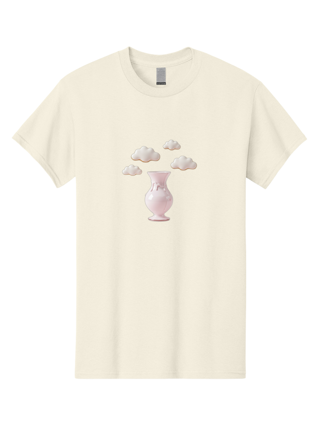 White-Vase-With-Clouds Men'S Graphic Tee, 100% Cotton, Comfortable Casual Summer Wear, Machine Washable, Vintage Camera, Old Camera, Antique Camera, Black Camera, Classic Photography, Photography Equipment, Nostalgic Device, Film Camera, Bai559 9