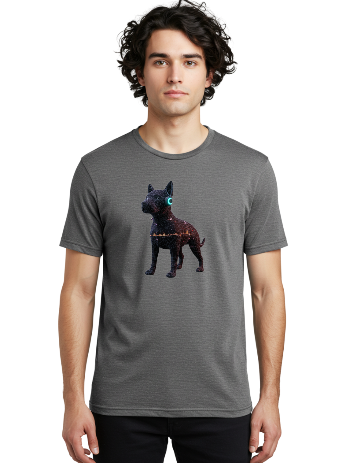 Wireframe-Dog Men'S Graphic Tee, 100% Cotton, Comfortable Casual Summer Wear, Machine Washable, Vintage Camera, Old Camera, Antique Camera, Black Camera, Classic Photography, Photography Equipment, Nostalgic Device, Film Camera, Camera Art Bai560 21