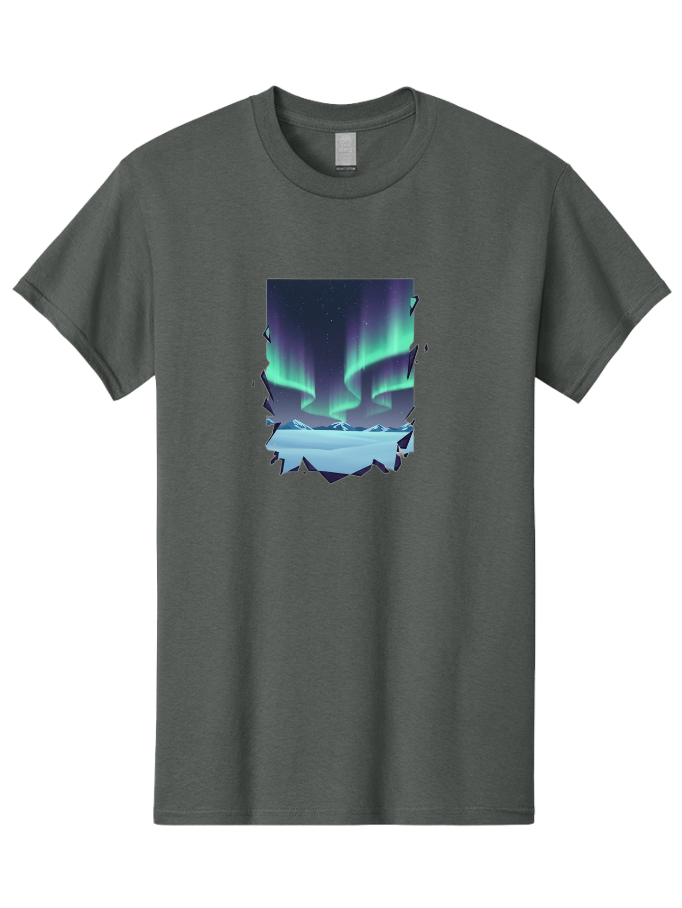 Aurora-Borealis-1 Men'S Graphic Tee, 100% Cotton, Comfortable Casual Summer Wear, Machine Washable, Vintage Camera, Old Camera, Antique Camera, Black Camera, Classic Photography, Photography Equipment, Nostalgic Device, Film Camera, Camera Art Bai580 9