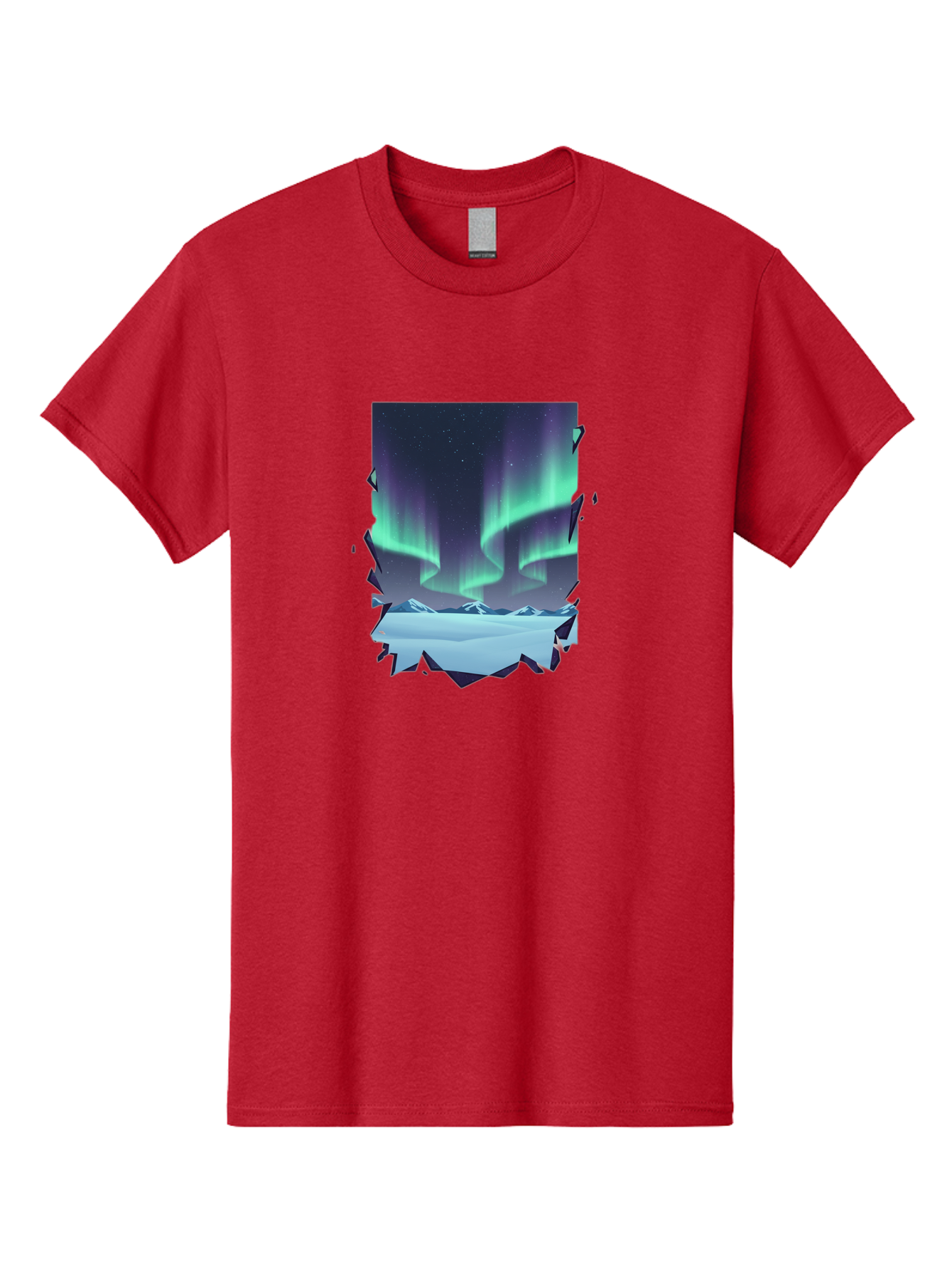 Aurora-Borealis-1 Men'S Graphic Tee, 100% Cotton, Comfortable Casual Summer Wear, Machine Washable, Vintage Camera, Old Camera, Antique Camera, Black Camera, Classic Photography, Photography Equipment, Nostalgic Device, Film Camera, Camera Art Bai580 3