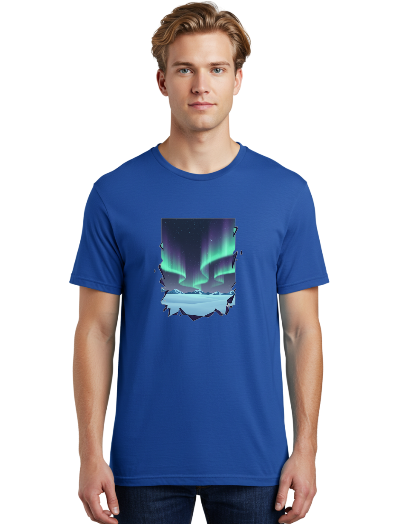 Aurora-Borealis-1 Men'S Graphic Tee, 100% Cotton, Comfortable Casual Summer Wear, Machine Washable, Vintage Camera, Old Camera, Antique Camera, Black Camera, Classic Photography, Photography Equipment, Nostalgic Device, Film Camera, Camera Art Bai580 23