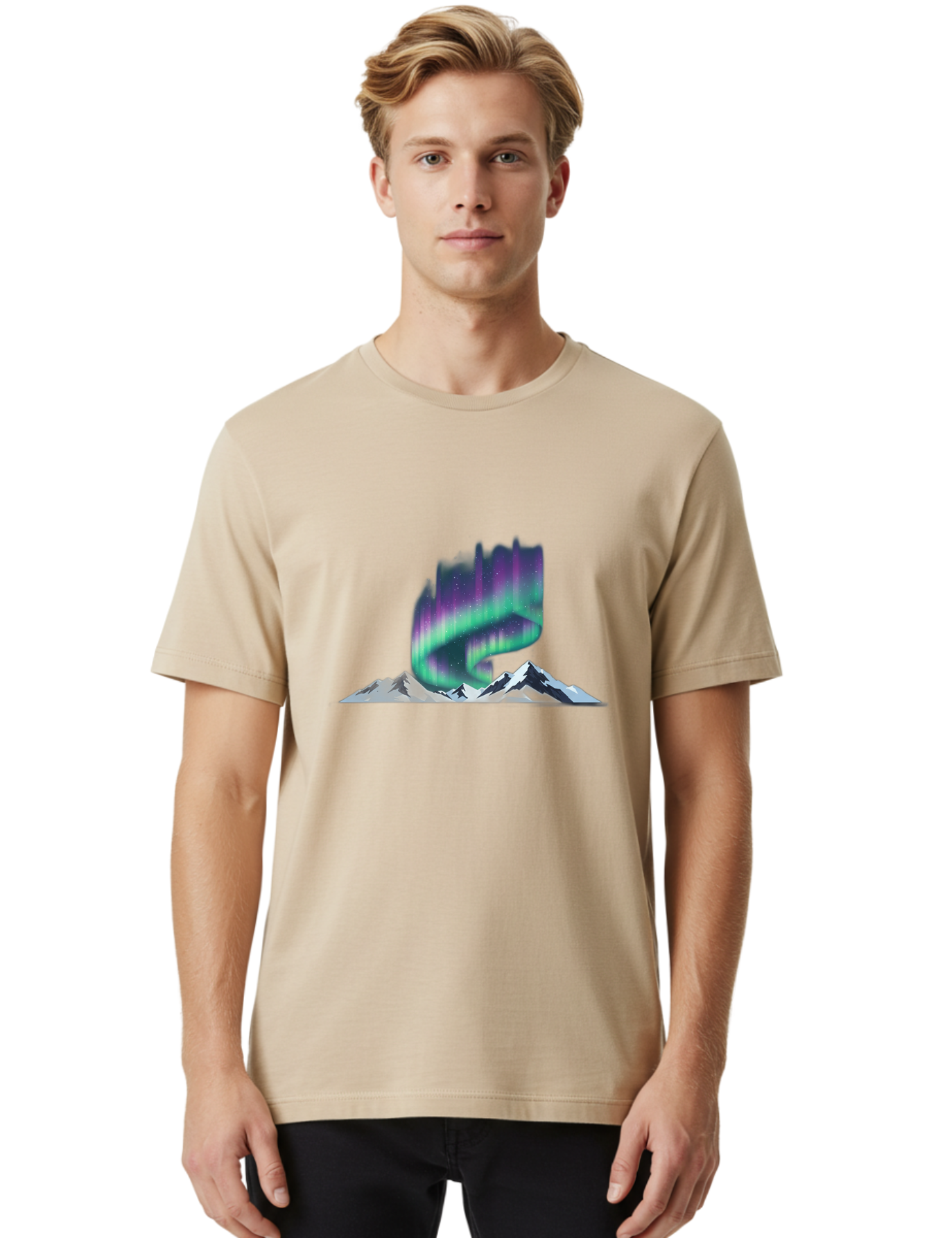 Aurora-Borealis Men'S Graphic Tee, 100% Cotton, Comfortable Casual Summer Wear, Machine Washable, Vintage Camera, Old Camera, Antique Camera, Black Camera, Classic Photography, Photography Equipment, Nostalgic Device, Film Camera, Camera Art Bai581 21