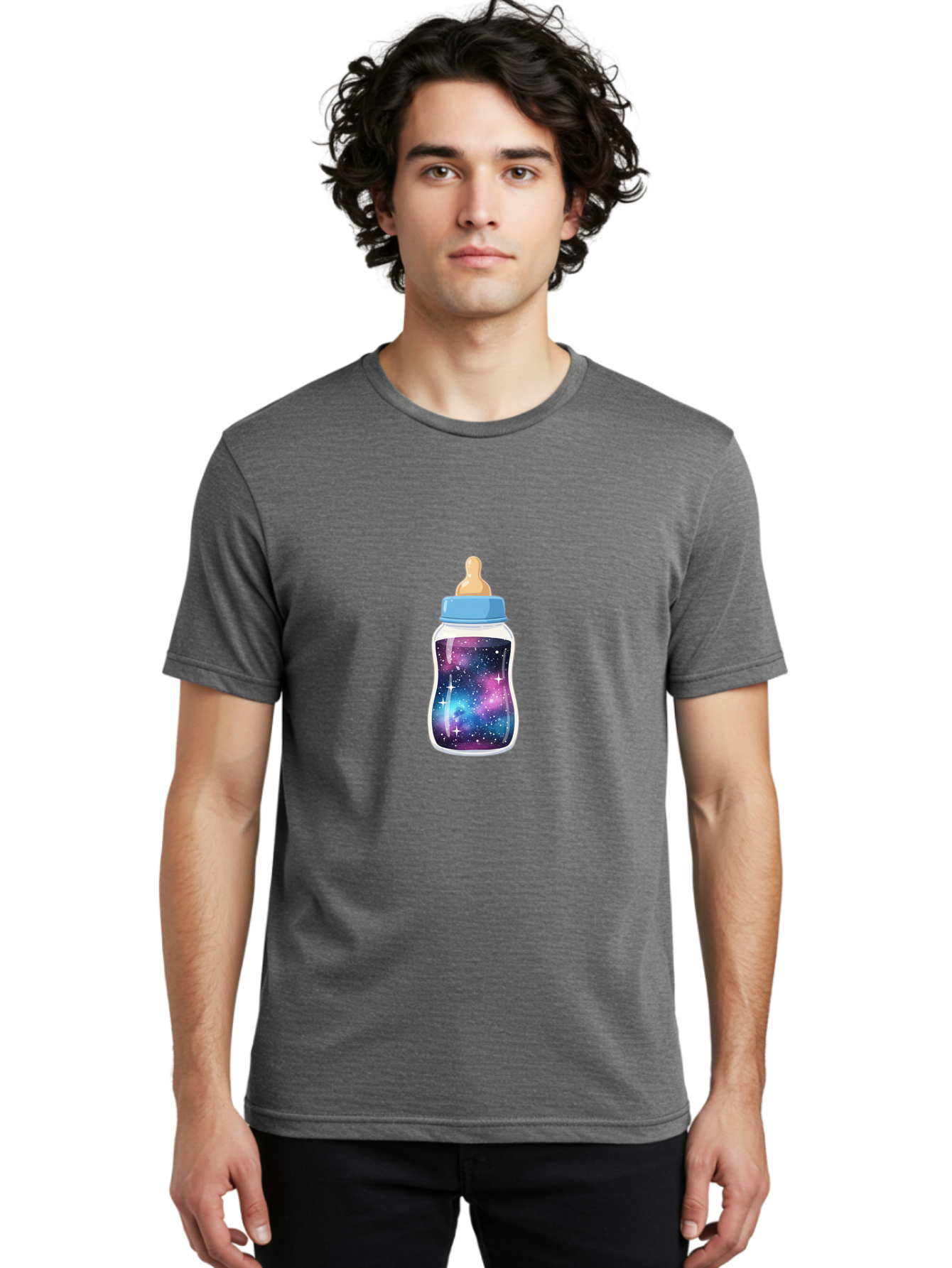 Baby-Bottle-Galaxy Men'S Graphic Tee, 100% Cotton, Comfortable Casual Summer Wear, Machine Washable, Vintage Camera, Old Camera, Antique Camera, Black Camera, Classic Photography, Photography Equipment, Nostalgic Device, Film Camera, Bai582 25