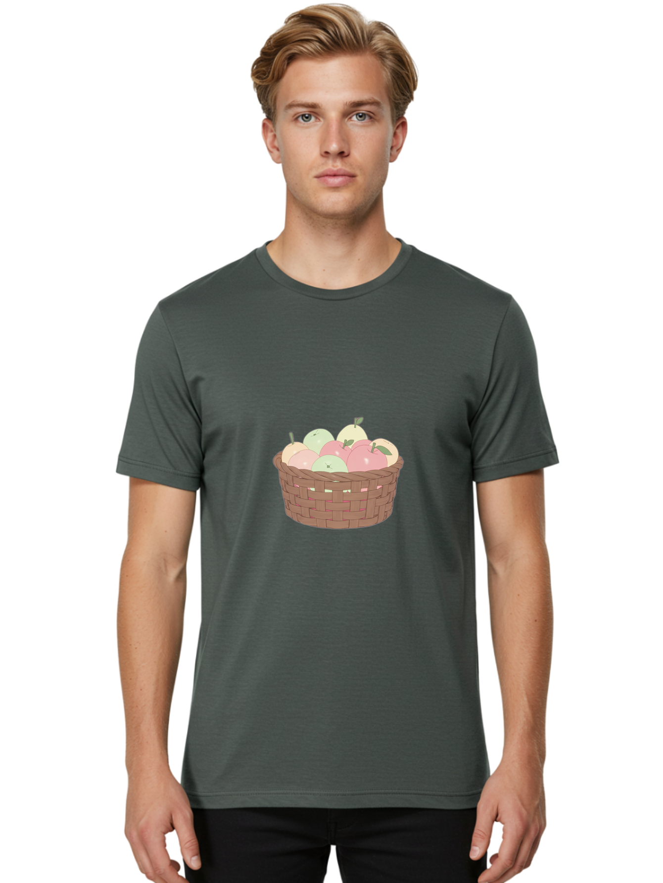Basket-Of-Apples Men'S Graphic Tee, 100% Cotton, Comfortable Casual Summer Wear, Machine Washable, Vintage Camera, Old Camera, Antique Camera, Black Camera, Classic Photography, Photography Equipment, Nostalgic Device, Film Camera, Camera Art Bai585 21