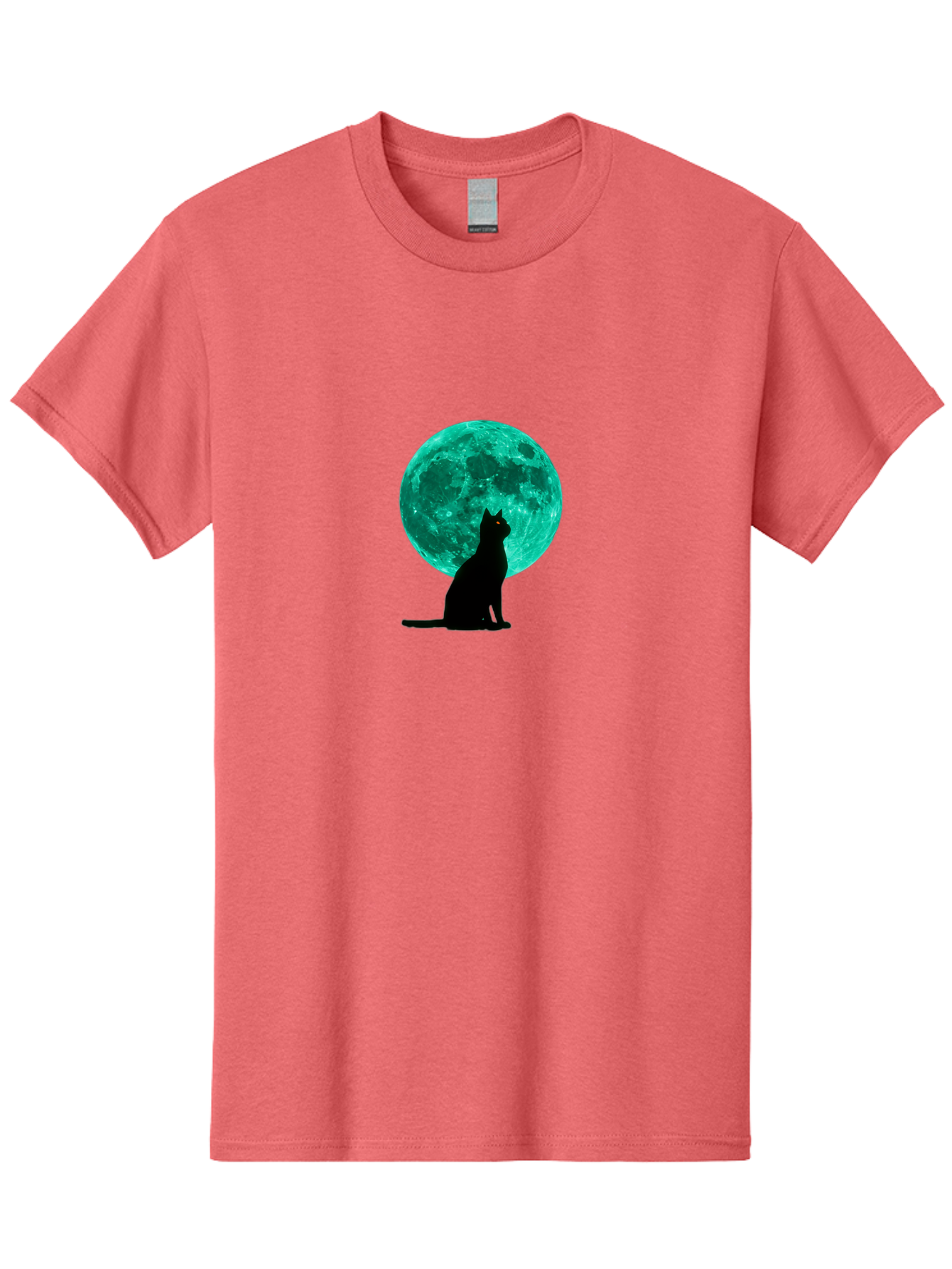 Black-Cat-Moon Men'S Graphic Tee, 100% Cotton, Comfortable Casual Summer Wear, Machine Washable, Vintage Camera, Old Camera, Antique Camera, Black Camera, Classic Photography, Photography Equipment, Nostalgic Device, Film Camera, Camera Art Bai593 4