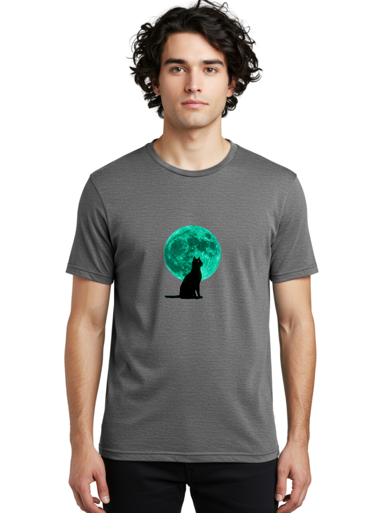 Black-Cat-Moon Men'S Graphic Tee, 100% Cotton, Comfortable Casual Summer Wear, Machine Washable, Vintage Camera, Old Camera, Antique Camera, Black Camera, Classic Photography, Photography Equipment, Nostalgic Device, Film Camera, Camera Art Bai593 29