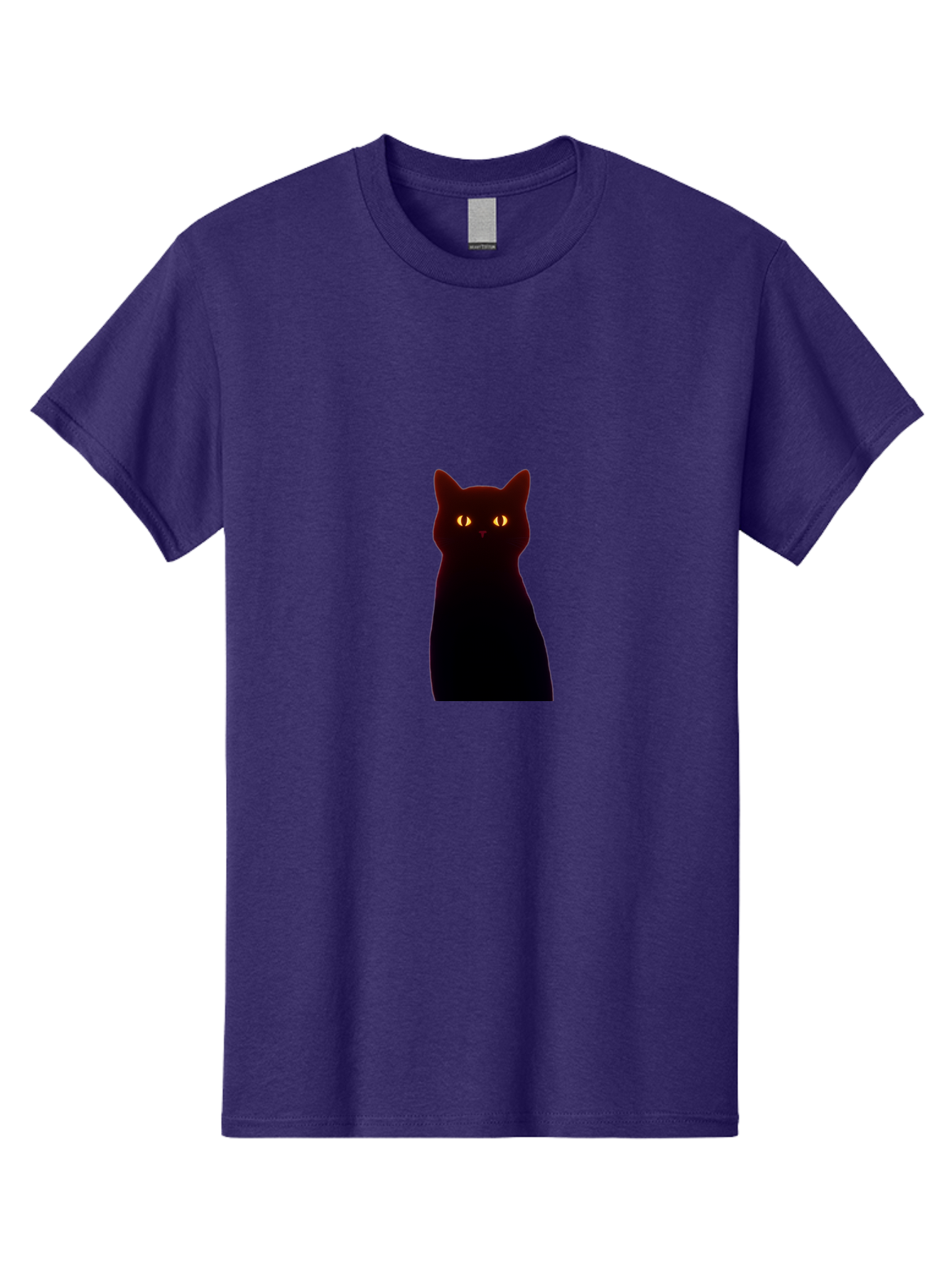 Black-Cat-With-Glowing-Eyes Men'S Graphic Tee, 100% Cotton, Comfortable Casual Summer Wear, Machine Washable, Vintage Camera, Old Camera, Antique Camera, Black Camera, Classic Photography, Photography Equipment, Nostalgic Device, Film Camera, Bai595 12