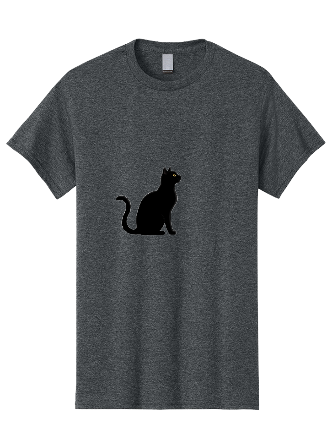 Black-Cat Men'S Graphic Tee, 100% Cotton, Comfortable Casual Summer Wear, Machine Washable, Vintage Camera, Old Camera, Antique Camera, Black Camera, Classic Photography, Photography Equipment, Nostalgic Device, Film Camera, Camera Art Bai596 7