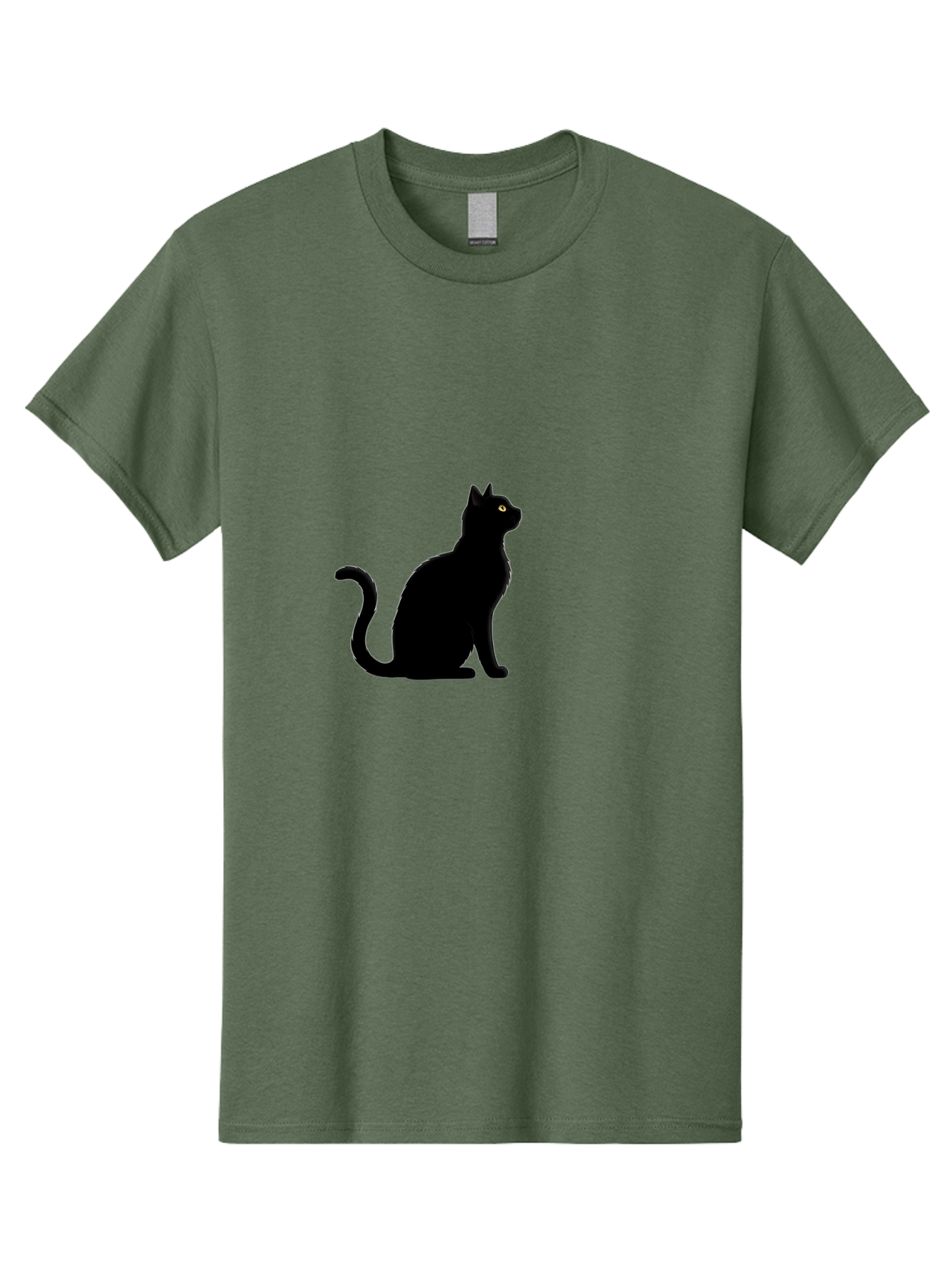 Black-Cat Men'S Graphic Tee, 100% Cotton, Comfortable Casual Summer Wear, Machine Washable, Vintage Camera, Old Camera, Antique Camera, Black Camera, Classic Photography, Photography Equipment, Nostalgic Device, Film Camera, Camera Art Bai596 4