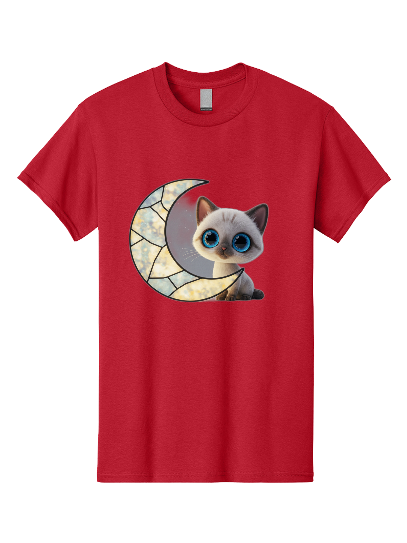 Cat-And-Crescent-Moon-1 Men'S Graphic Tee, 100% Cotton, Comfortable Casual Summer Wear, Machine Washable, Vintage Camera, Old Camera, Antique Camera, Black Camera, Classic Photography, Photography Equipment, Nostalgic Device, Film Camera, Bai619 11