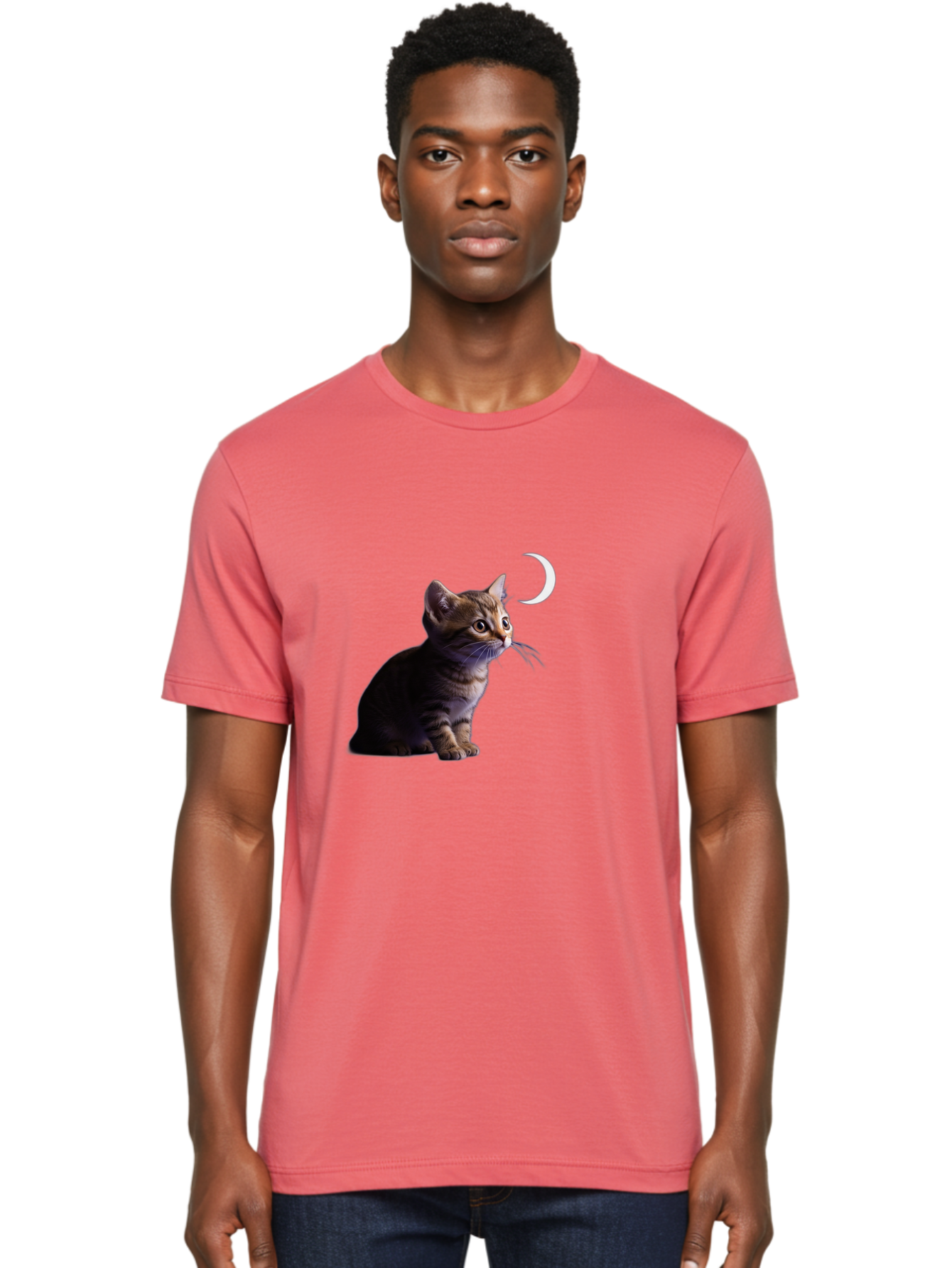 Cat-And-Crescent-Moon Men'S Graphic Tee, 100% Cotton, Comfortable Casual Summer Wear, Machine Washable, Vintage Camera, Old Camera, Antique Camera, Black Camera, Classic Photography, Photography Equipment, Nostalgic Device, Film Camera, Bai622 27