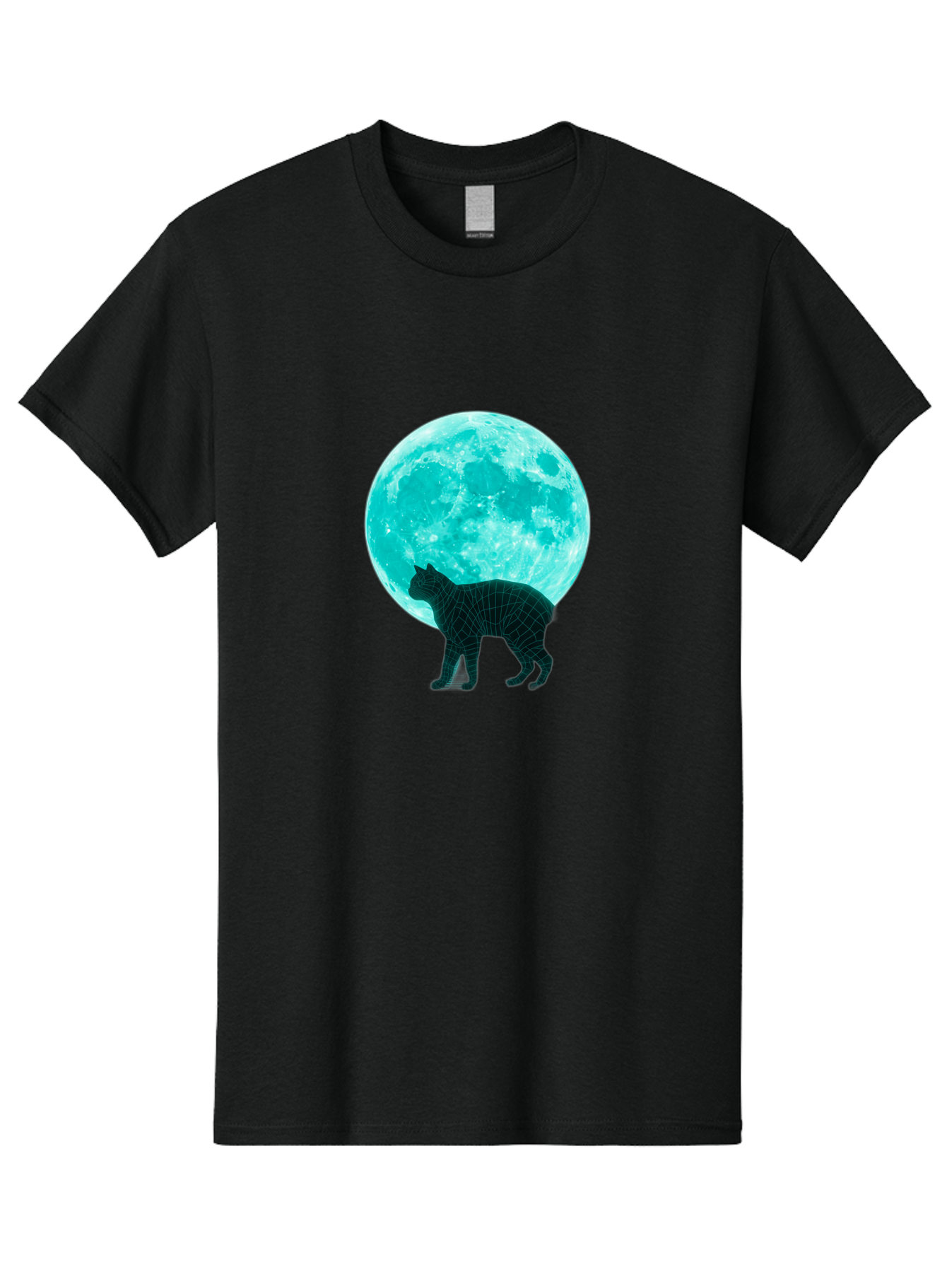Cat-And-Moon-2 Men'S Graphic Tee, 100% Cotton, Comfortable Casual Summer Wear, Machine Washable, Vintage Camera, Old Camera, Antique Camera, Black Camera, Classic Photography, Photography Equipment, Nostalgic Device, Film Camera, Camera Art Bai624 7