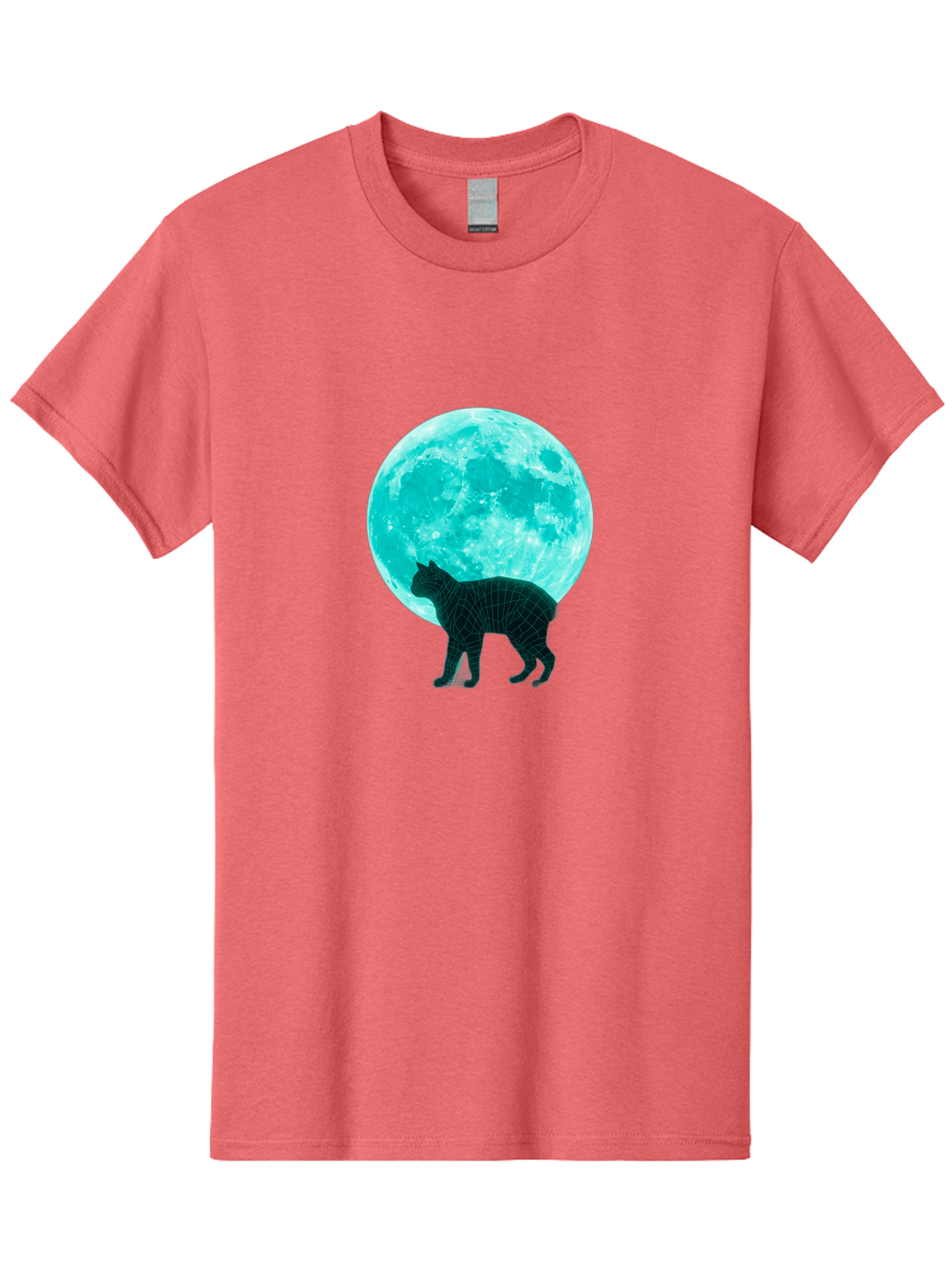 Cat-And-Moon-2 Men'S Graphic Tee, 100% Cotton, Comfortable Casual Summer Wear, Machine Washable, Vintage Camera, Old Camera, Antique Camera, Black Camera, Classic Photography, Photography Equipment, Nostalgic Device, Film Camera, Camera Art Bai624 12