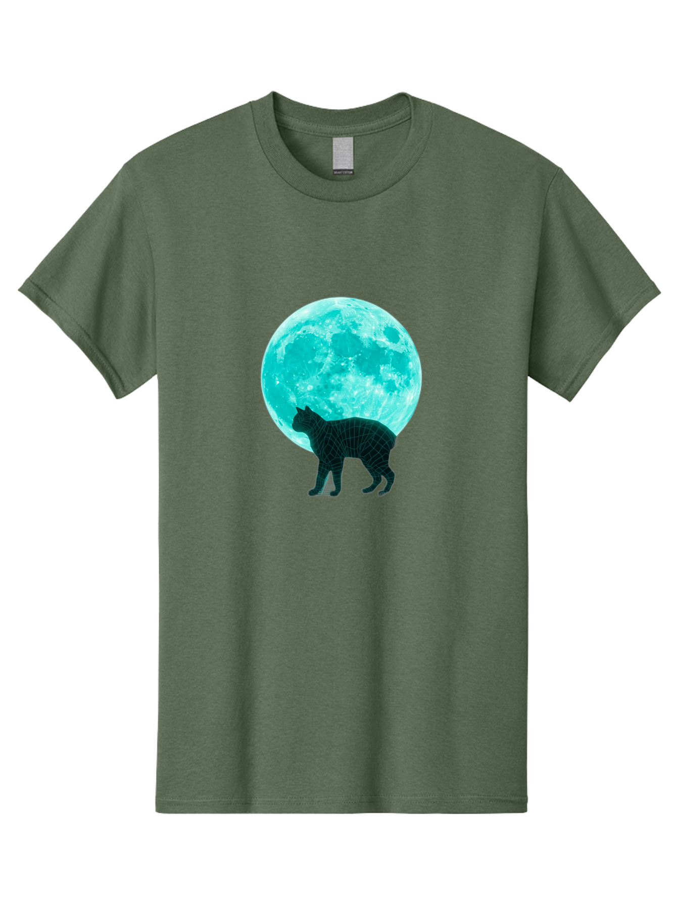 Cat-And-Moon-2 Men'S Graphic Tee, 100% Cotton, Comfortable Casual Summer Wear, Machine Washable, Vintage Camera, Old Camera, Antique Camera, Black Camera, Classic Photography, Photography Equipment, Nostalgic Device, Film Camera, Camera Art Bai624 15