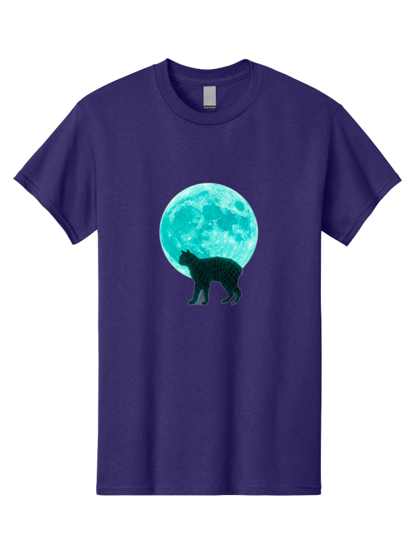 Cat-And-Moon-2 Men'S Graphic Tee, 100% Cotton, Comfortable Casual Summer Wear, Machine Washable, Vintage Camera, Old Camera, Antique Camera, Black Camera, Classic Photography, Photography Equipment, Nostalgic Device, Film Camera, Camera Art Bai624 4