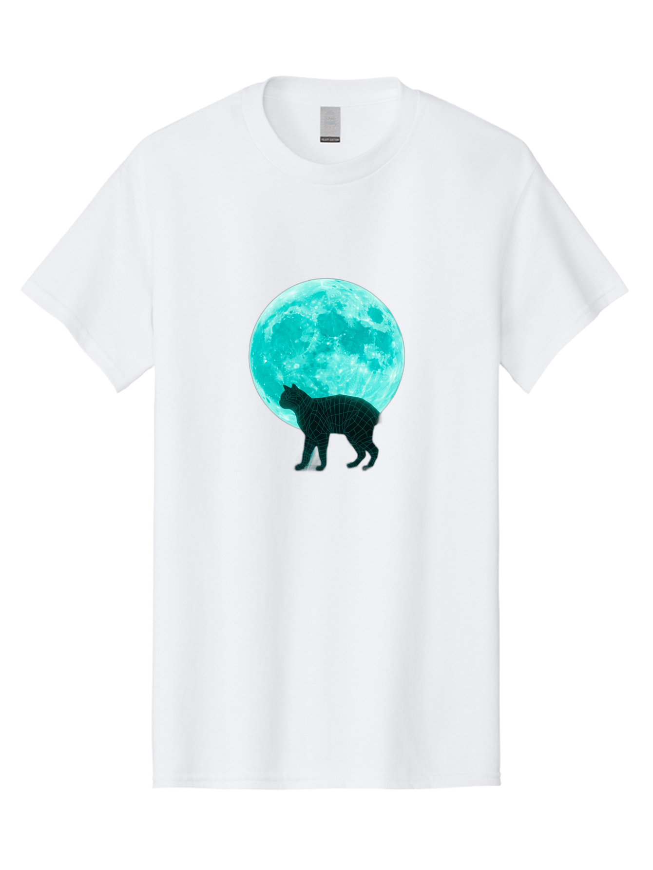 Cat-And-Moon-2 Men'S Graphic Tee, 100% Cotton, Comfortable Casual Summer Wear, Machine Washable, Vintage Camera, Old Camera, Antique Camera, Black Camera, Classic Photography, Photography Equipment, Nostalgic Device, Film Camera, Camera Art Bai624 8