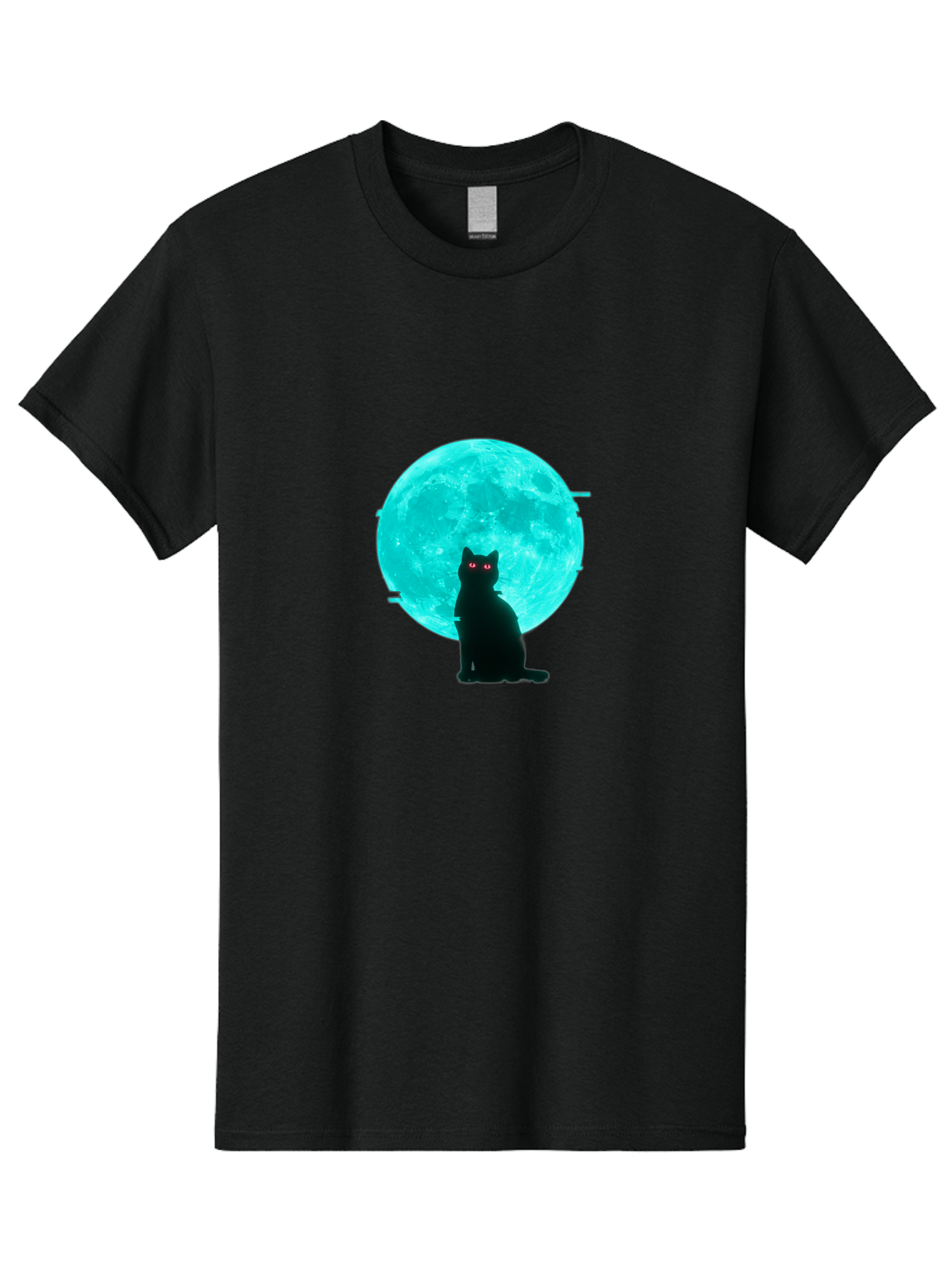 Cat-And-Moon-3 Men'S Graphic Tee, 100% Cotton, Comfortable Casual Summer Wear, Machine Washable, Vintage Camera, Old Camera, Antique Camera, Black Camera, Classic Photography, Photography Equipment, Nostalgic Device, Film Camera, Camera Art Bai625 11