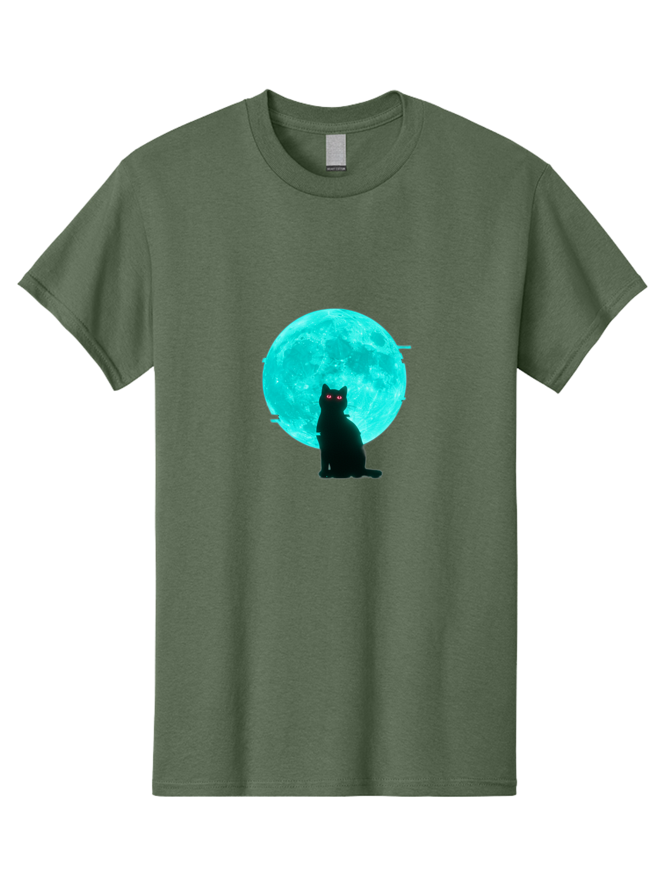 Cat-And-Moon-3 Men'S Graphic Tee, 100% Cotton, Comfortable Casual Summer Wear, Machine Washable, Vintage Camera, Old Camera, Antique Camera, Black Camera, Classic Photography, Photography Equipment, Nostalgic Device, Film Camera, Camera Art Bai625 15