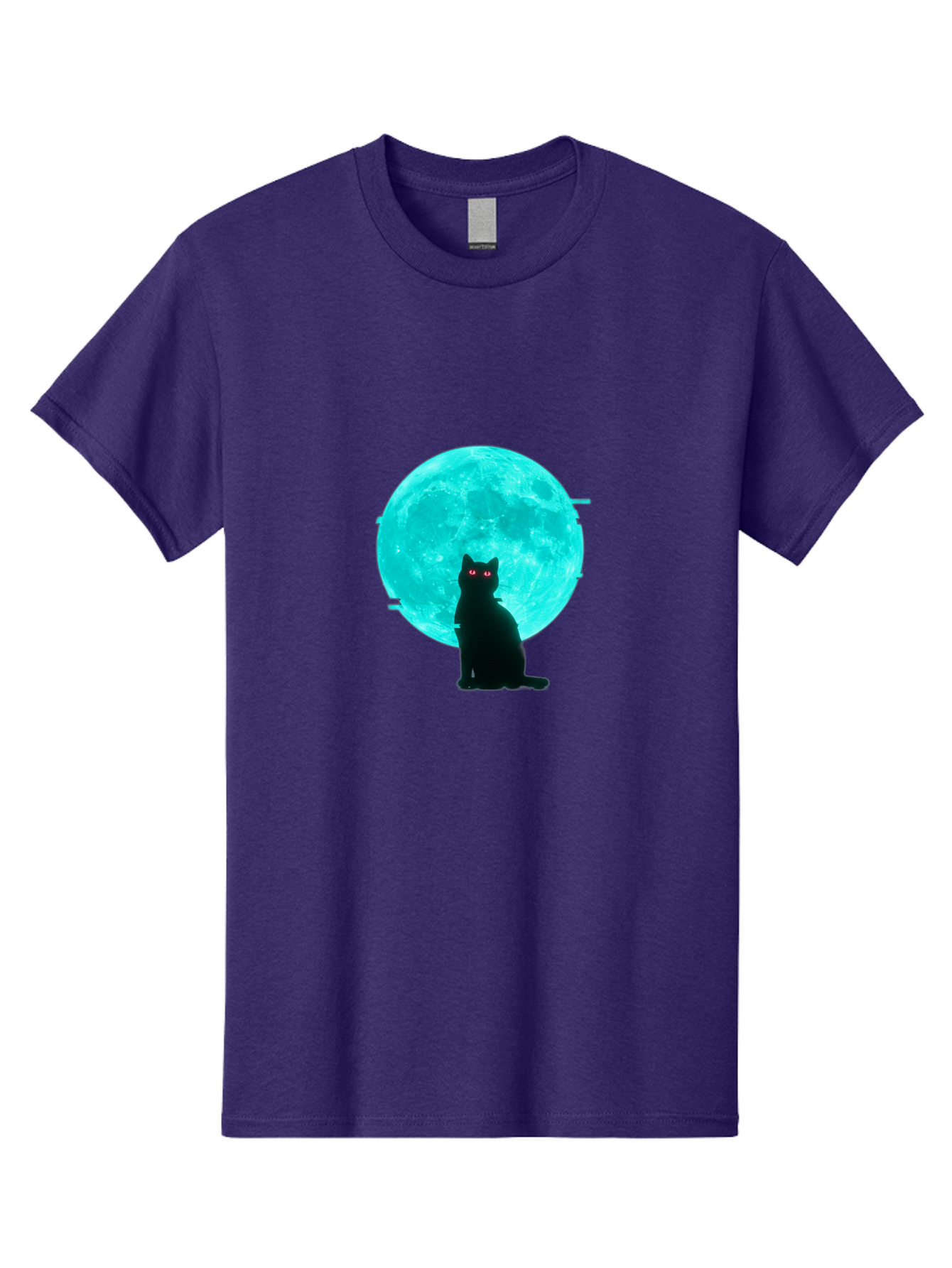 Cat-And-Moon-3 Men'S Graphic Tee, 100% Cotton, Comfortable Casual Summer Wear, Machine Washable, Vintage Camera, Old Camera, Antique Camera, Black Camera, Classic Photography, Photography Equipment, Nostalgic Device, Film Camera, Camera Art Bai625 5